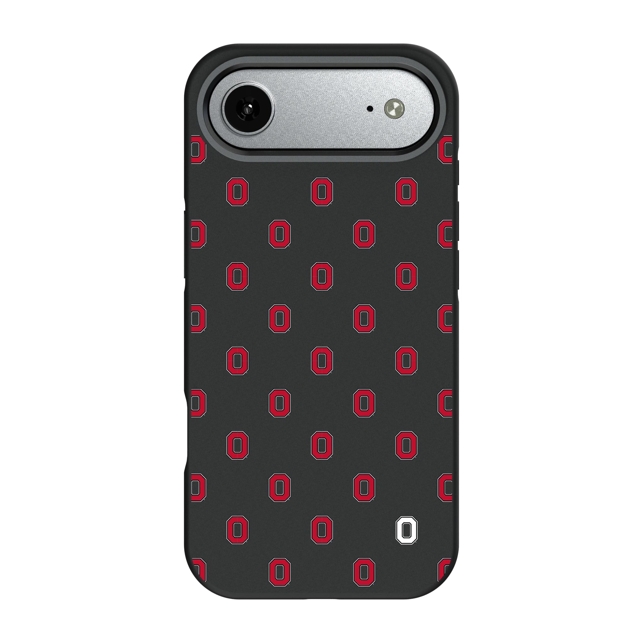 Ohio State University Buckeyes Fashion Pattern Bump Phone Case for Apple iPhone 10