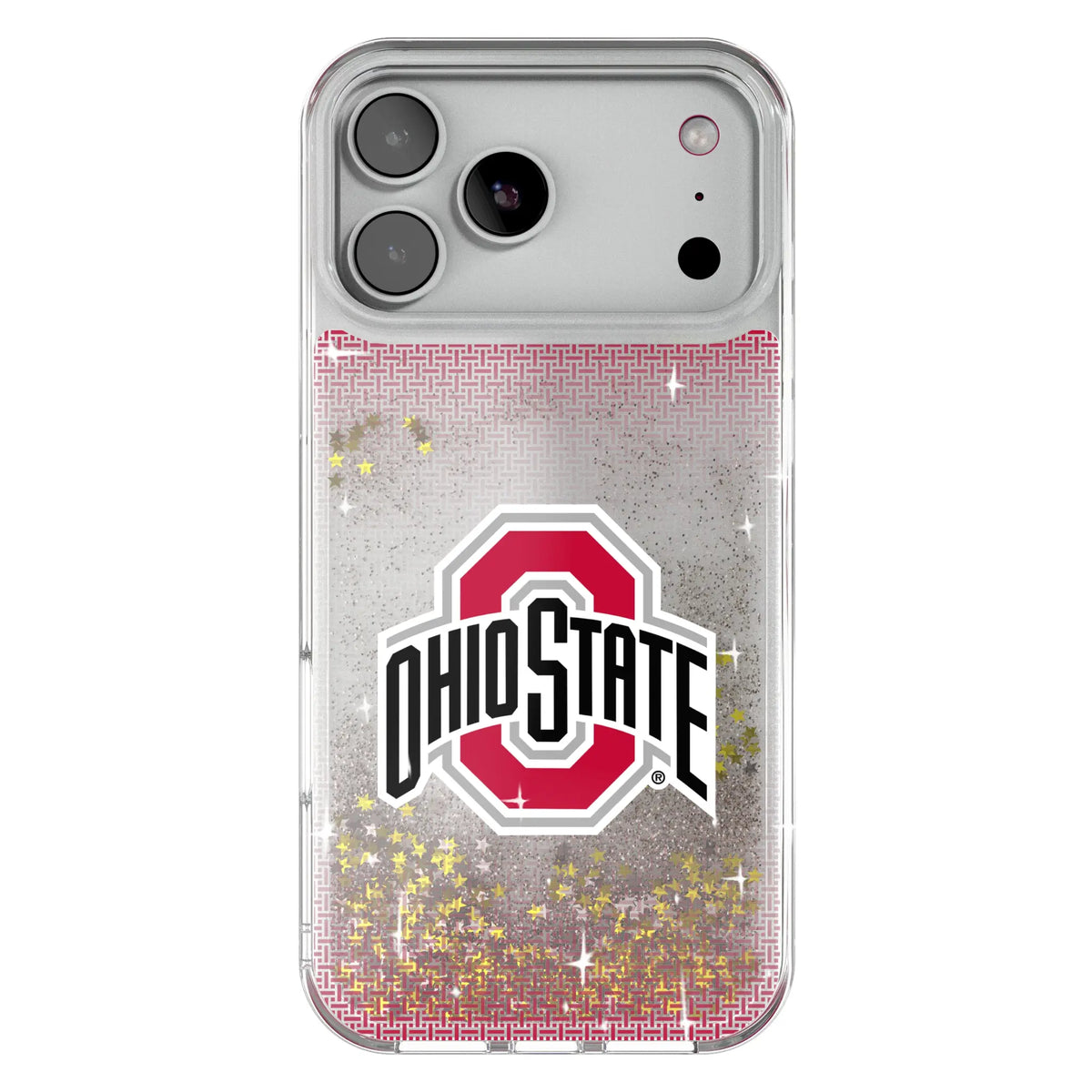 Ohio State University Buckeyes Linen Glitter Phone Case 19