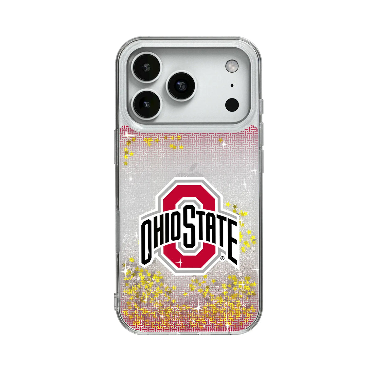 Ohio State University Buckeyes Linen Glitter Phone Case 18