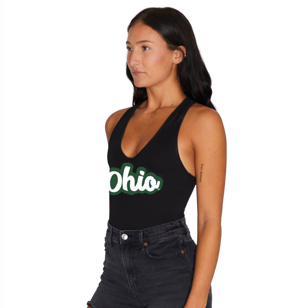Ohio Bobcats Black Bodysuit | lojobands