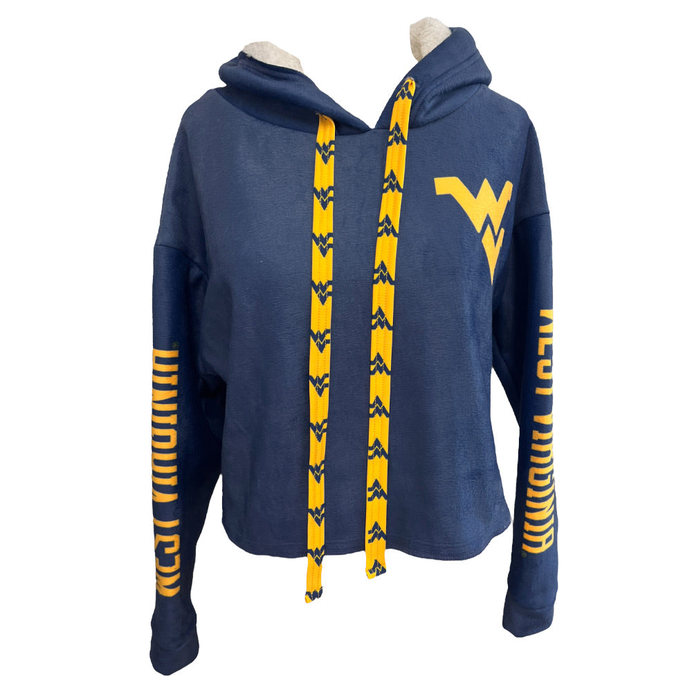 West Virginia Mountaineers Varsity Furry Hoodie 5