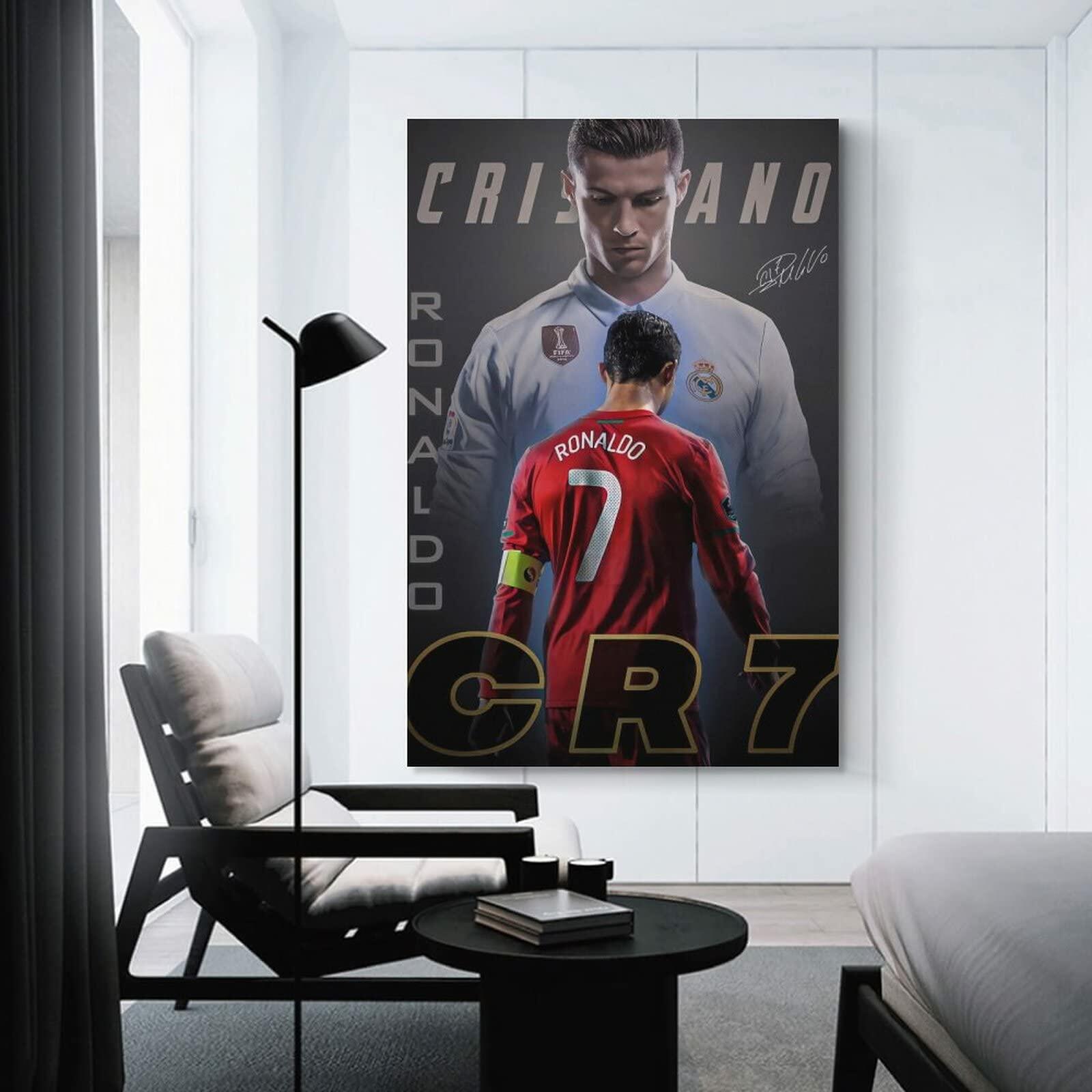 fhzang Kylian Mbappé Canvas Poster Sport Modern 12x18 inches Unframed 3