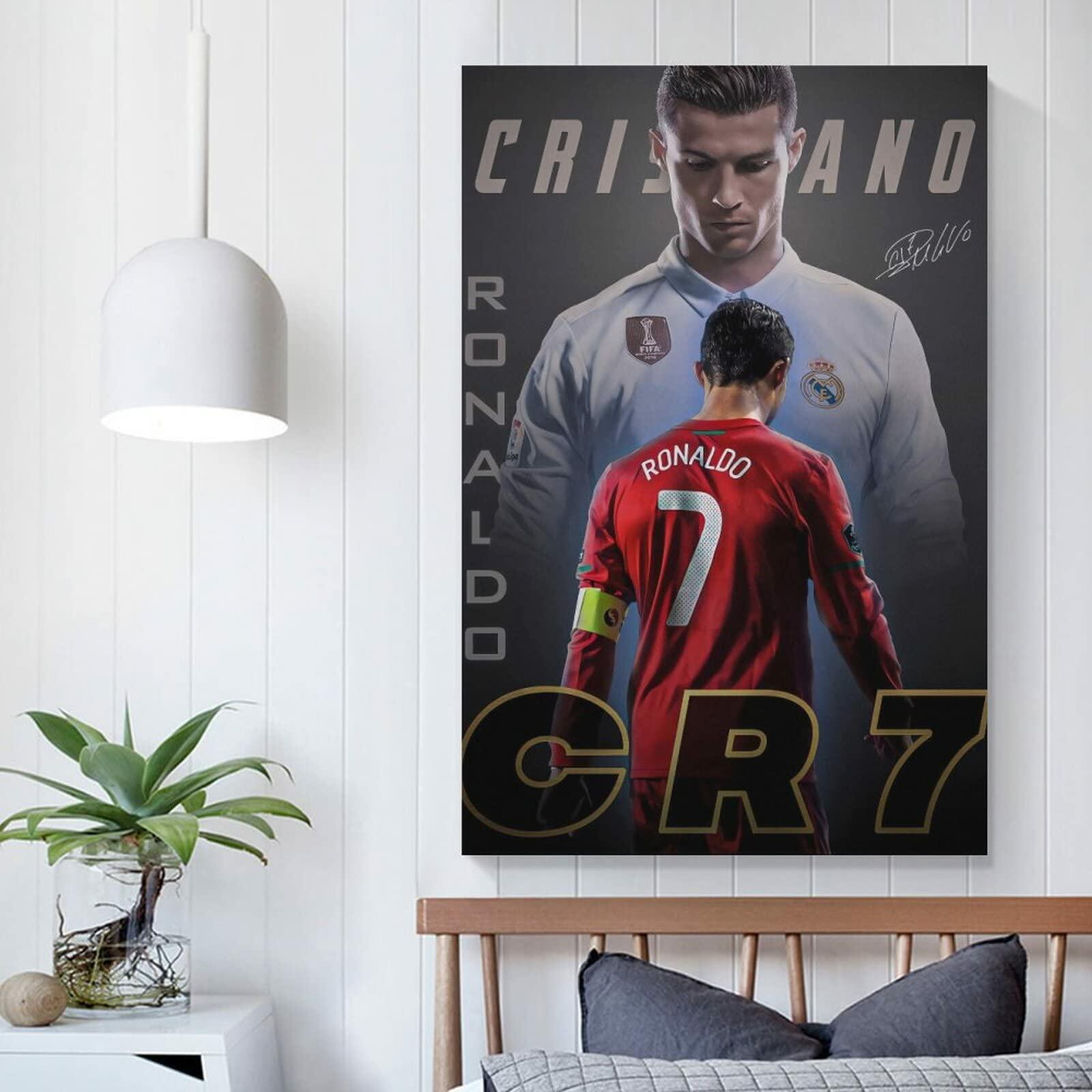 fhzang Cristiano Ronaldo Poster 3 Canvas Poster Unframed: 16x24 inches (40x60cm) 5