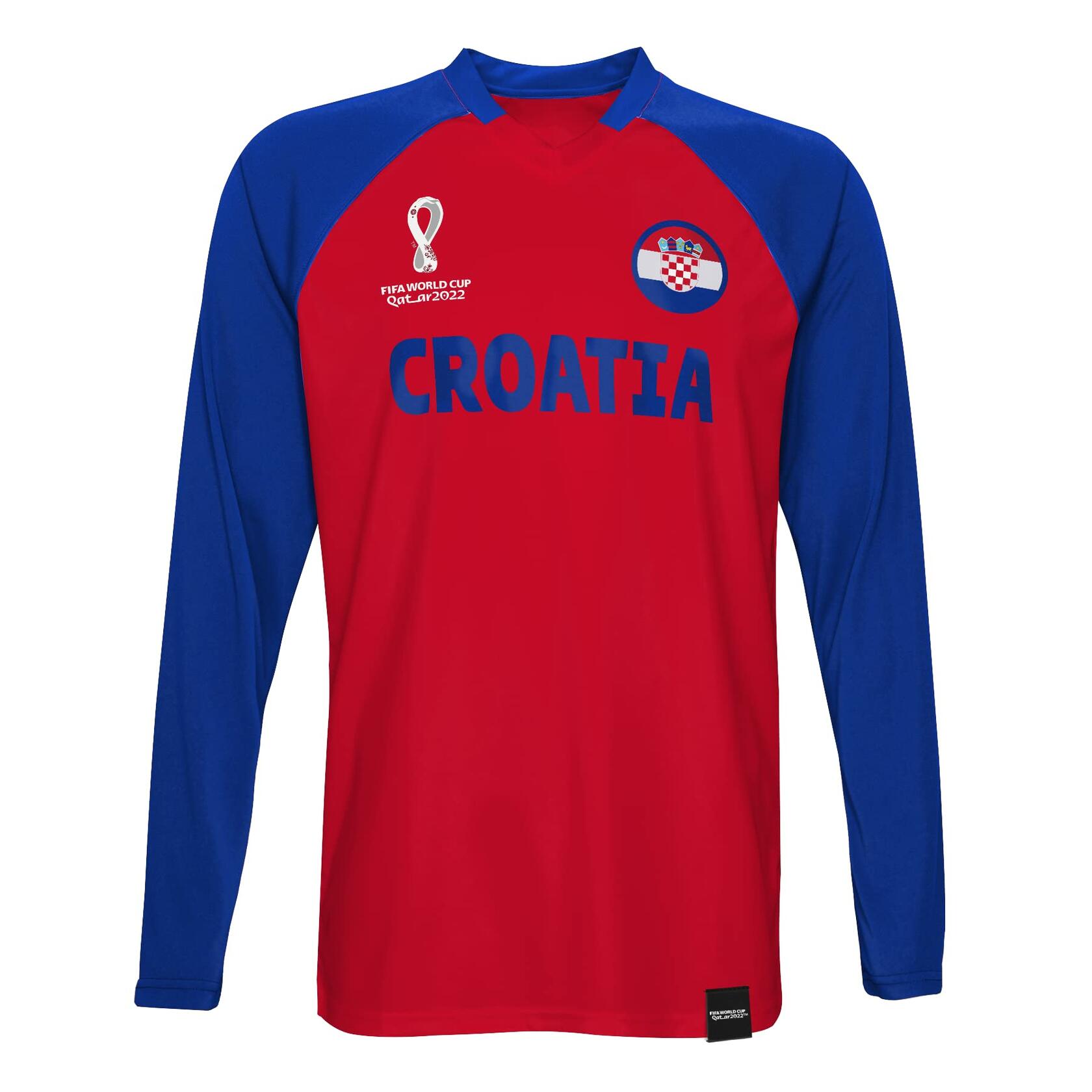 Outerstuff FIFA World Cup Classic Third Long Sleeve Jersey White-Red Size Small 2