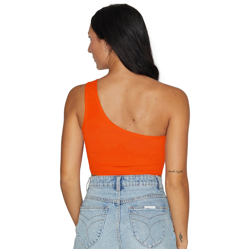 Syracuse Orange One Shoulder Top | lojobands