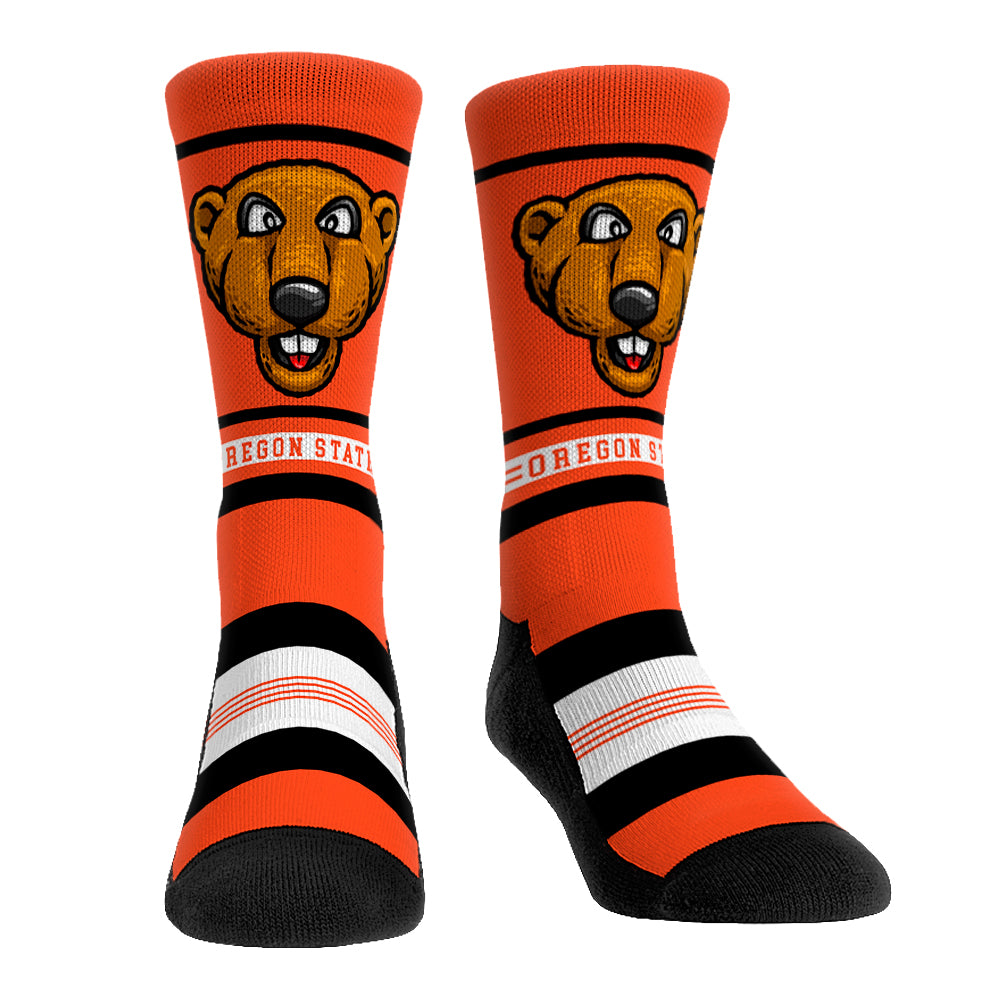 Oregon State Beavers - Game Face Mascot | Rock 'Em Socks 1