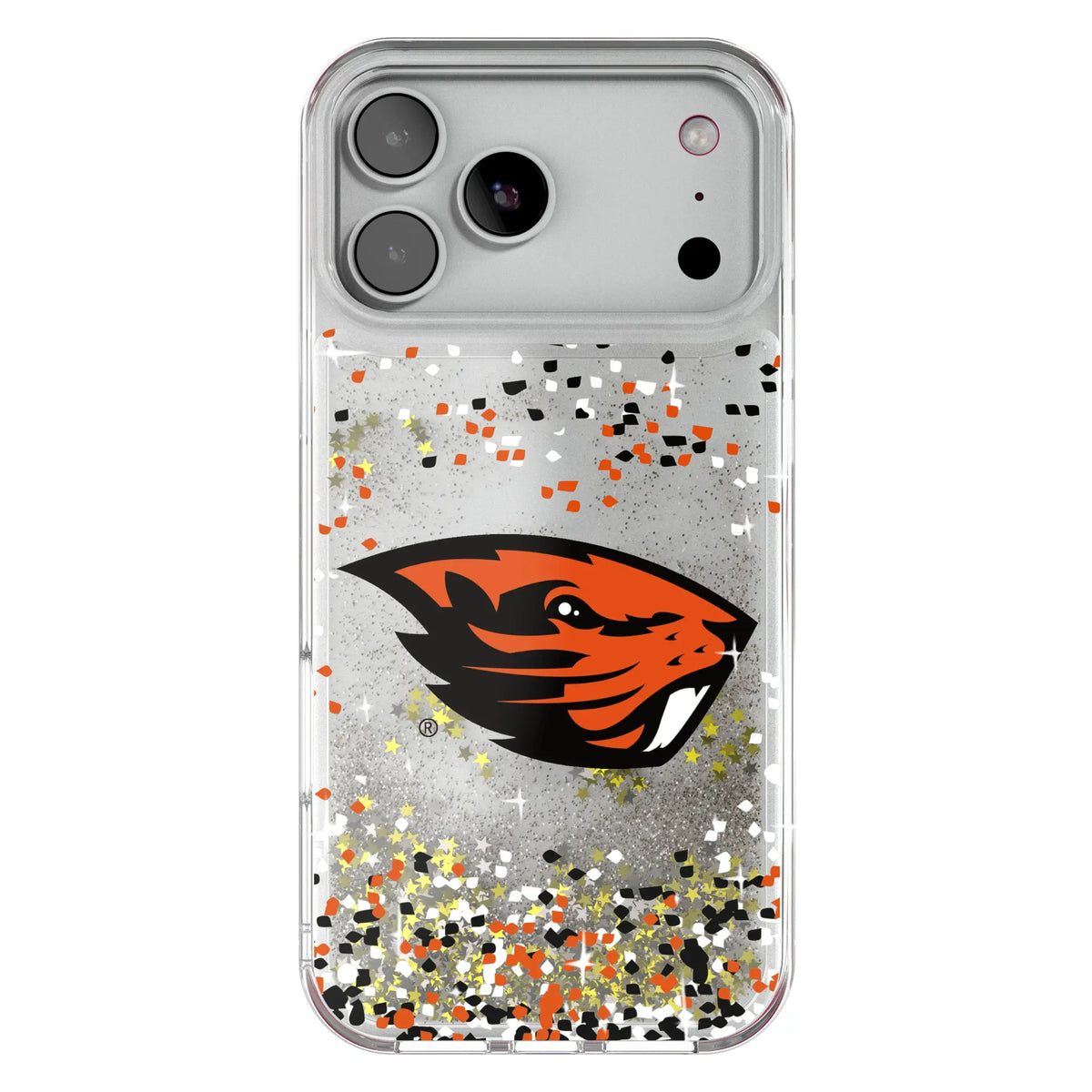 Oregon State University Beavers Confetti Glitter Phone Case 20