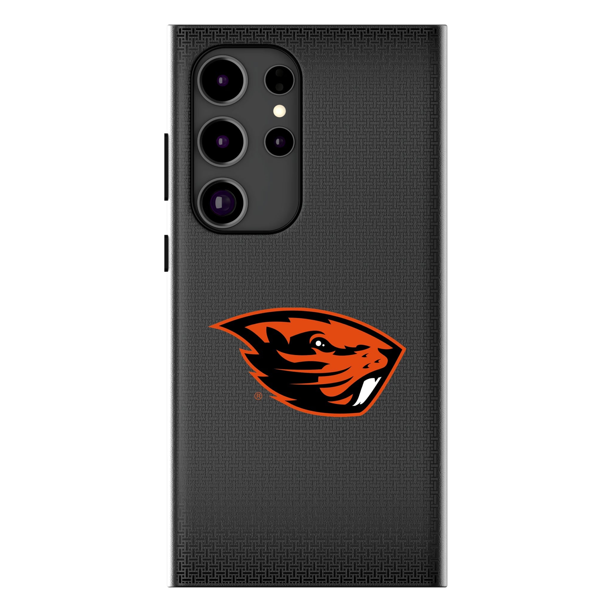 Oregon State University Beavers Linen MagSafe Compatible Phone Case for Samsung Galaxy 10