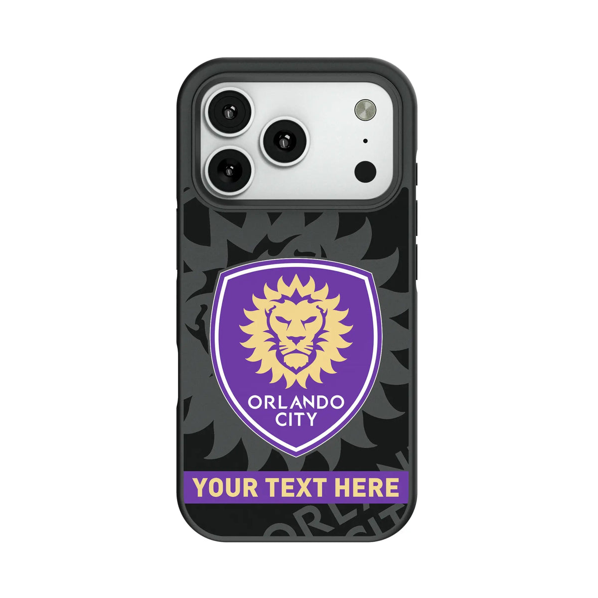 Orlando City Soccer Club Personalized Tilt Bump Phone Case for Apple iPhone 10