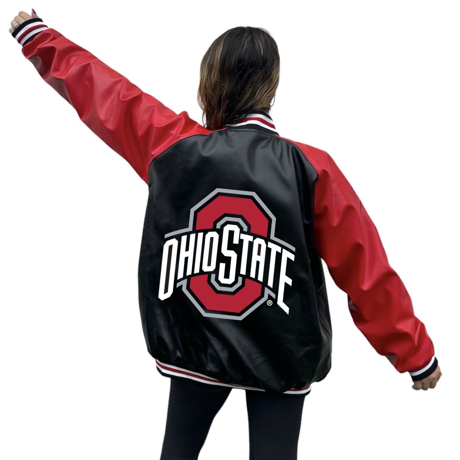 Ohio State OSU Buckeyes Letterman Jacket 3