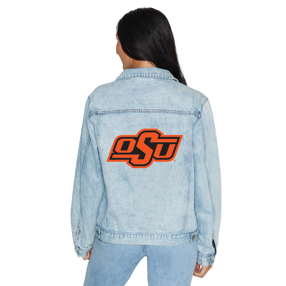 Oklahoma State Denim Jacket | lojobands 1
