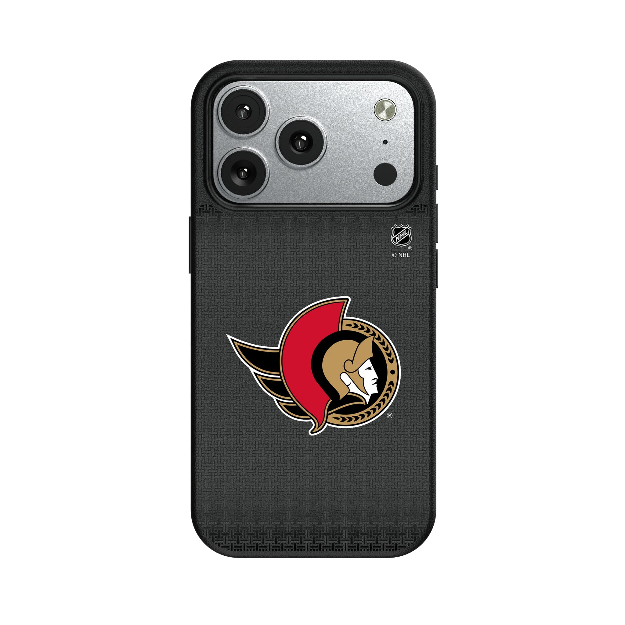 Ottawa Senators Linen MagSafe Compatible Phone Case for Apple iPhone 9