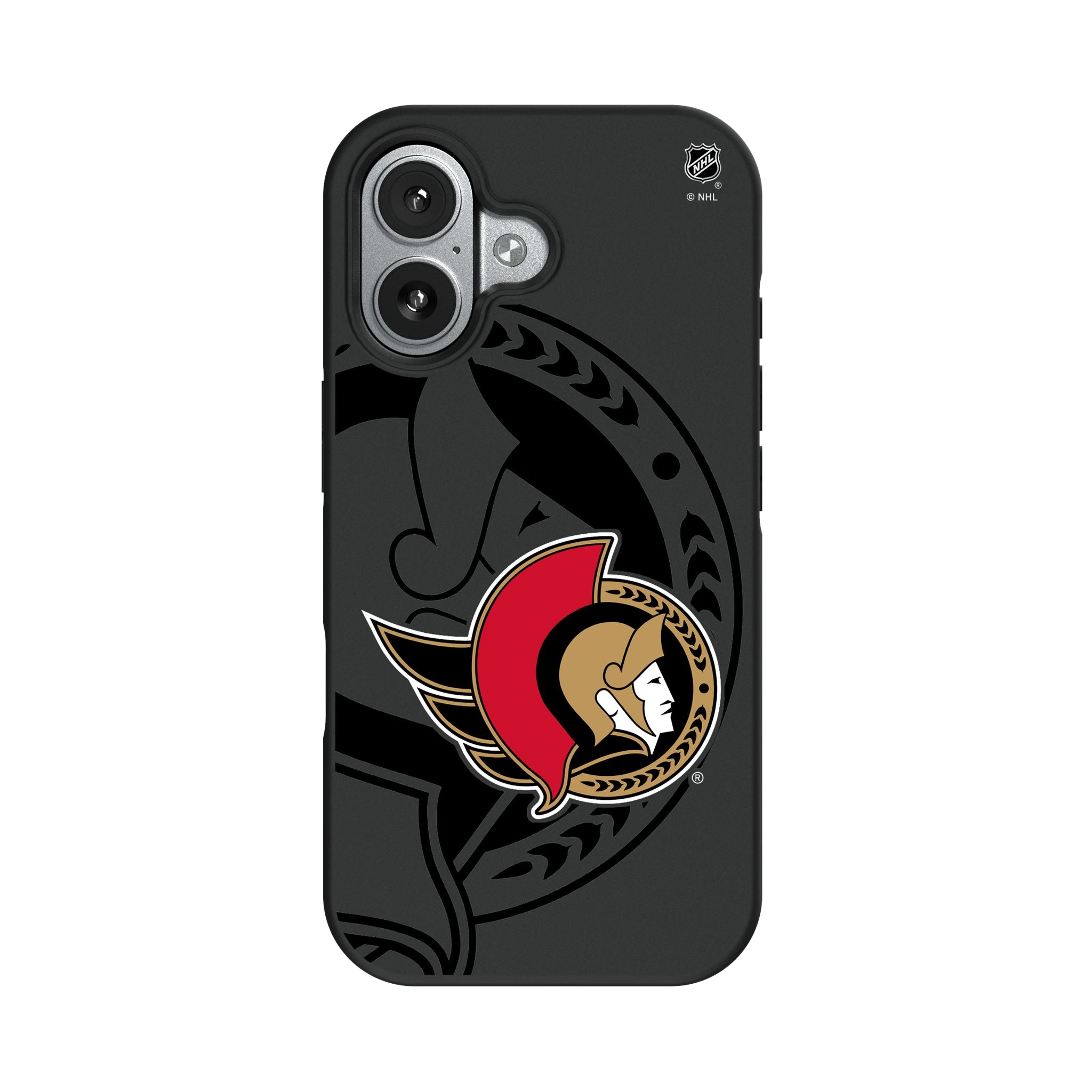 Ottawa Senators Monocolor Tilt Bump Phone Case 8