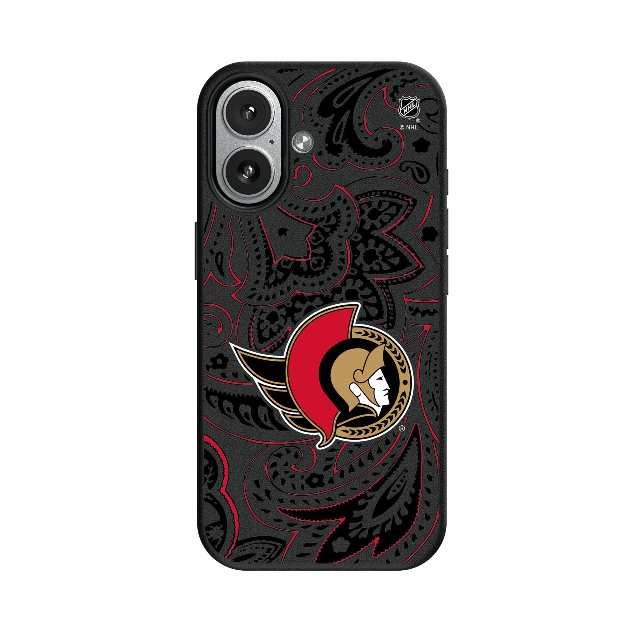 Ottawa Senators Paisley MagSafe Compatible Phone Case for Apple iPhone 7