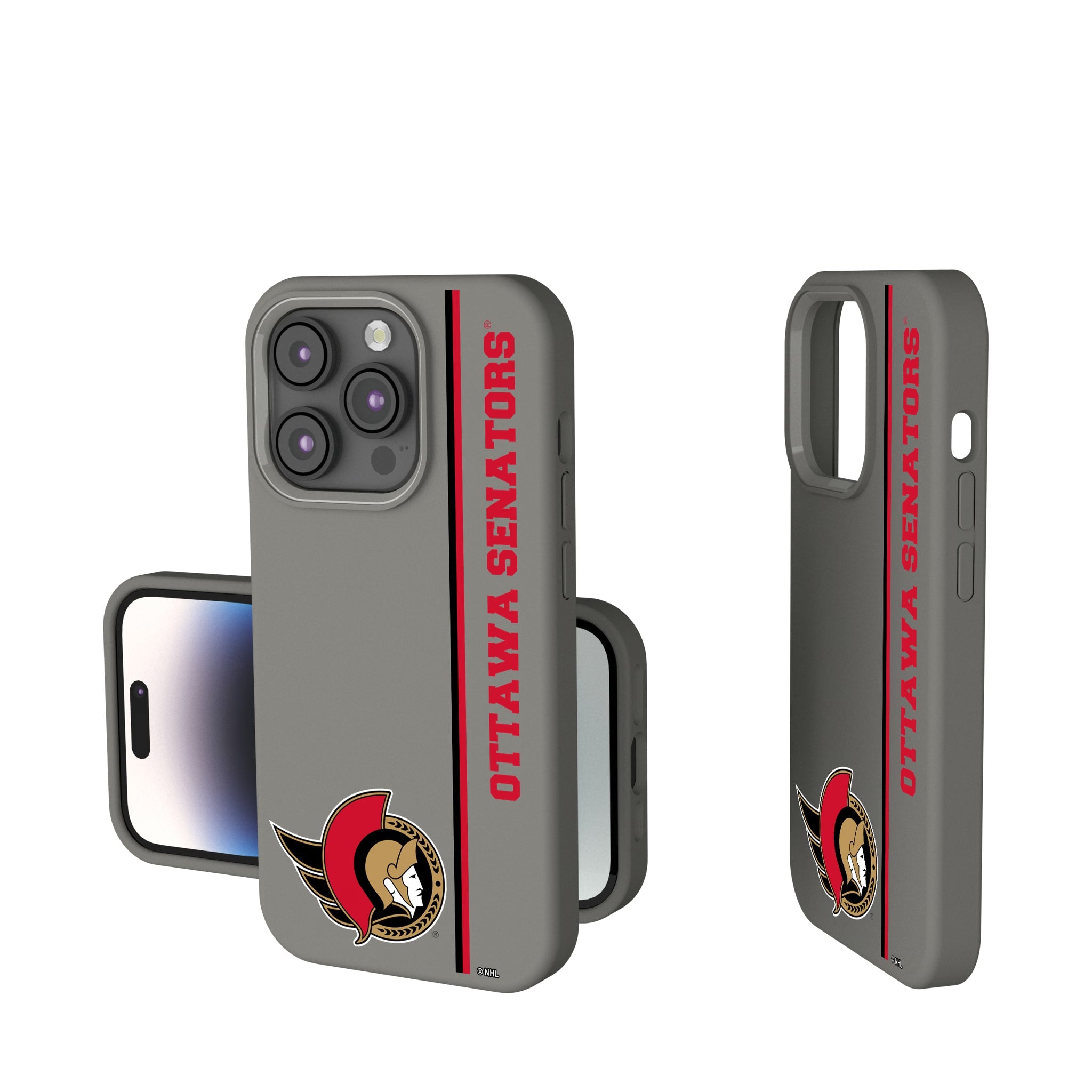 Ottawa Senators Sidebar Soft Touch Phone Case 14
