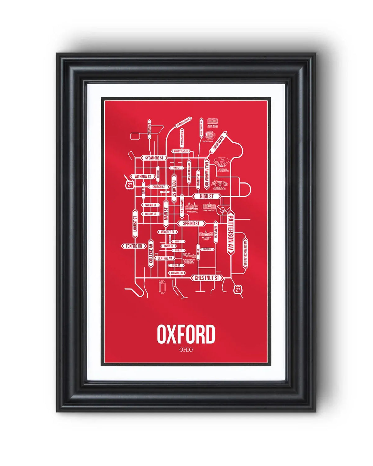 Oxford, Ohio street map 13