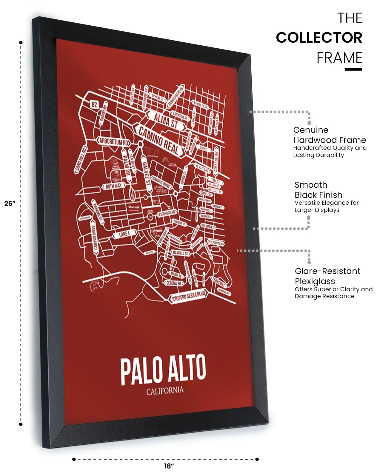 Palo Alto, California street map 12