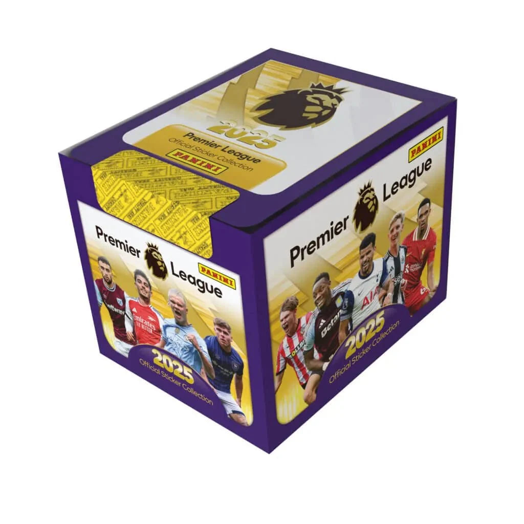 Panini 2024-25 Premier League Official Sticker Collection Box (50 Packs) 1