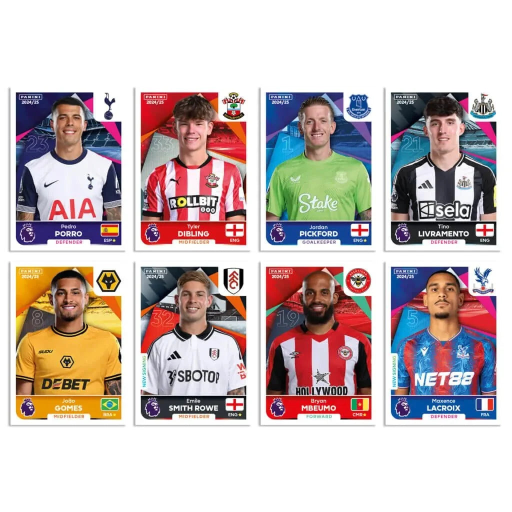 Panini 2024-25 Premier League Official Sticker Collection Box (50 Packs) 4