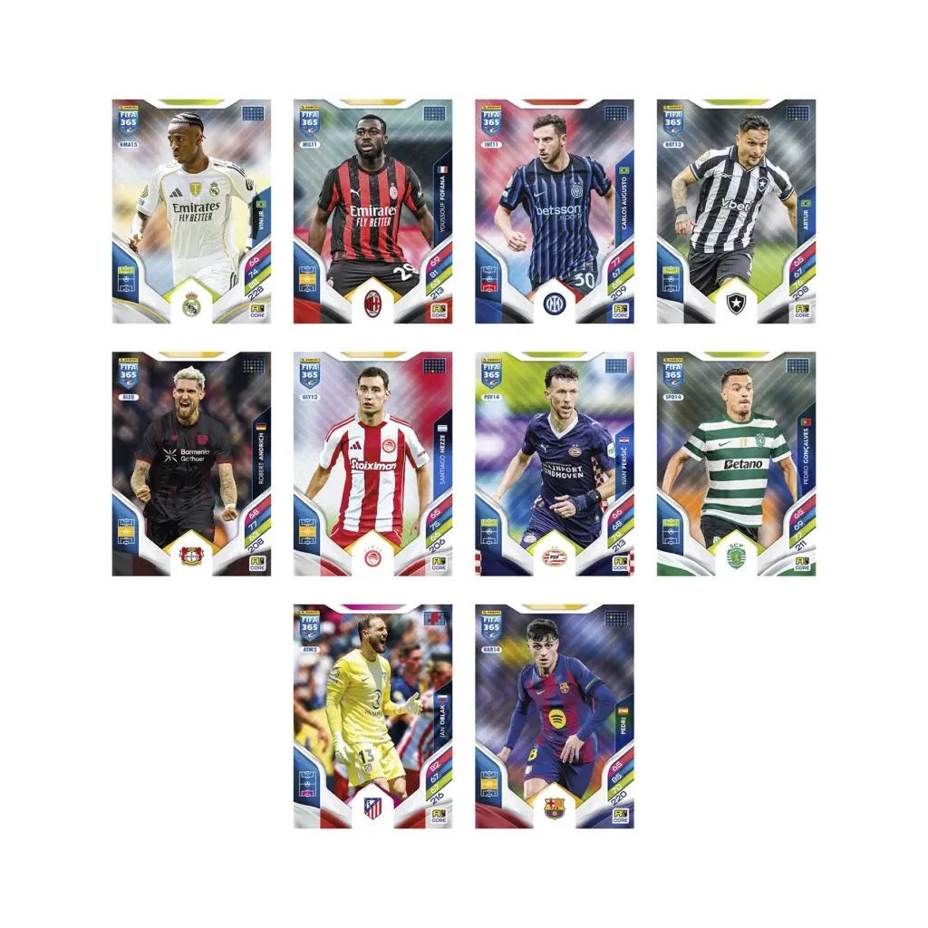 Panini 2025-26 Adrenalyn XL FIFA 365 Cards PACK (6 Cards Each) 2