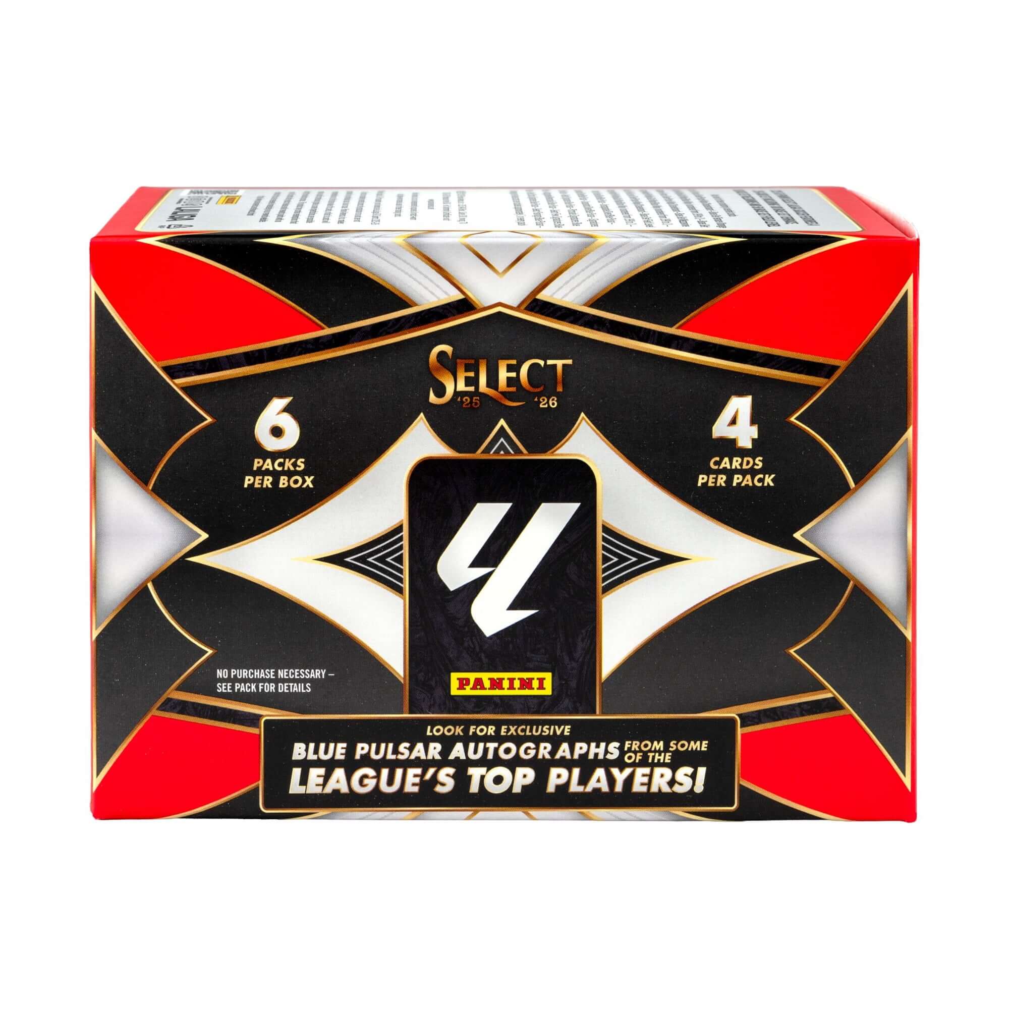 Panini 2025-26 Select La Liga Trading Card Blaster BOX (6 Packs Each) 3