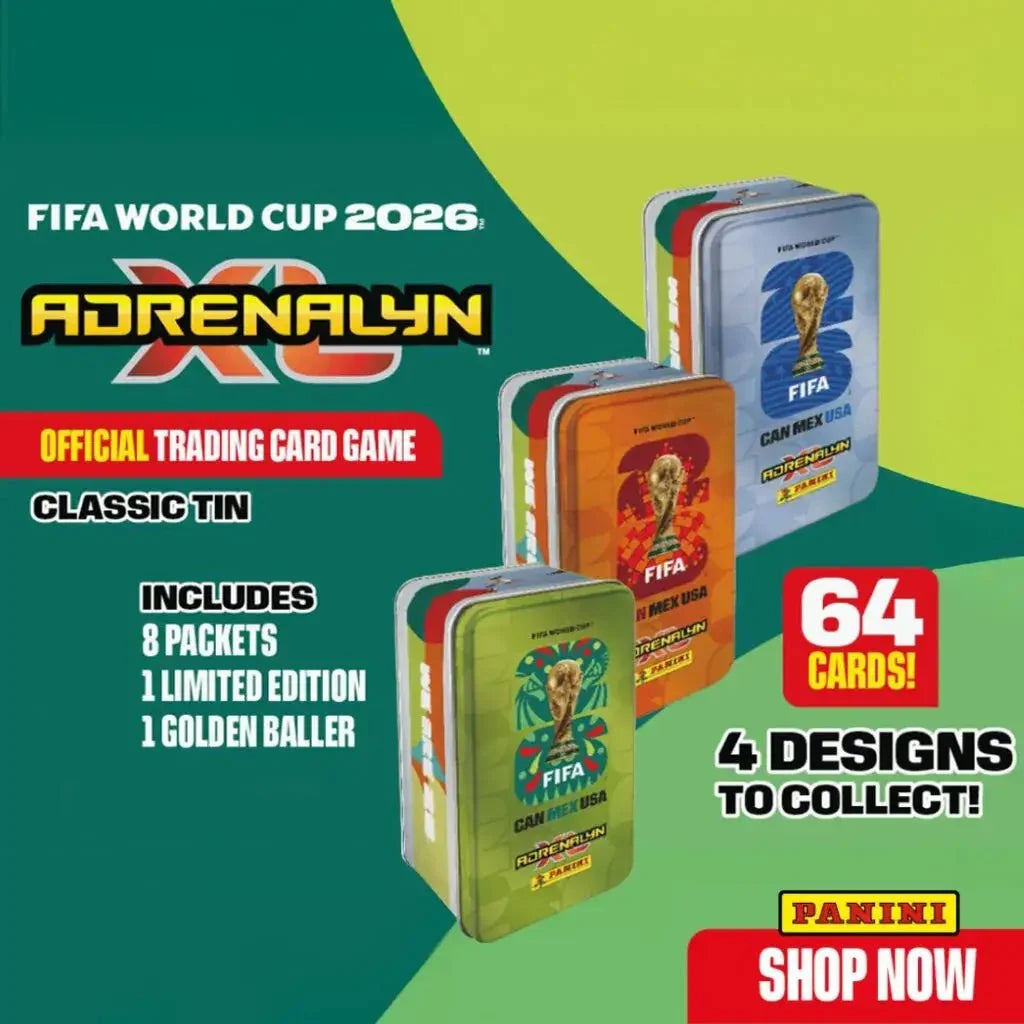 Panini 2026 Adrenalyn XL FIFA World Cup Cards - Mega Tin (64 Cards + LE & Golden Baller) 7