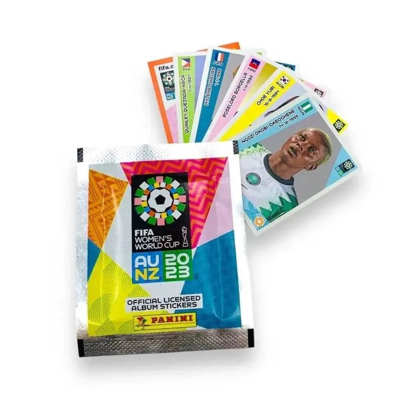 Panini FIFA Women's World Cup Australia and New Zealand 2023 Sticker Pack (5 Each) 2