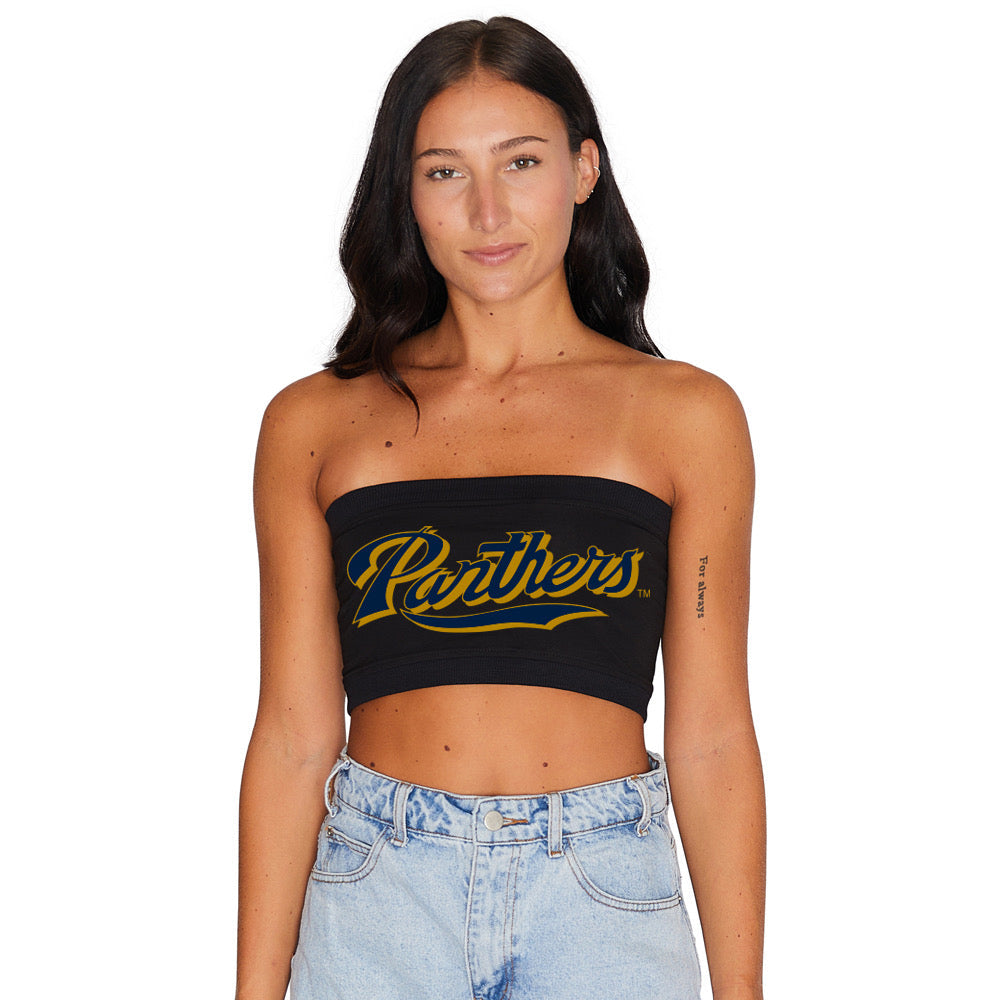FIU Panthers Black Bandeau Top | lojobands