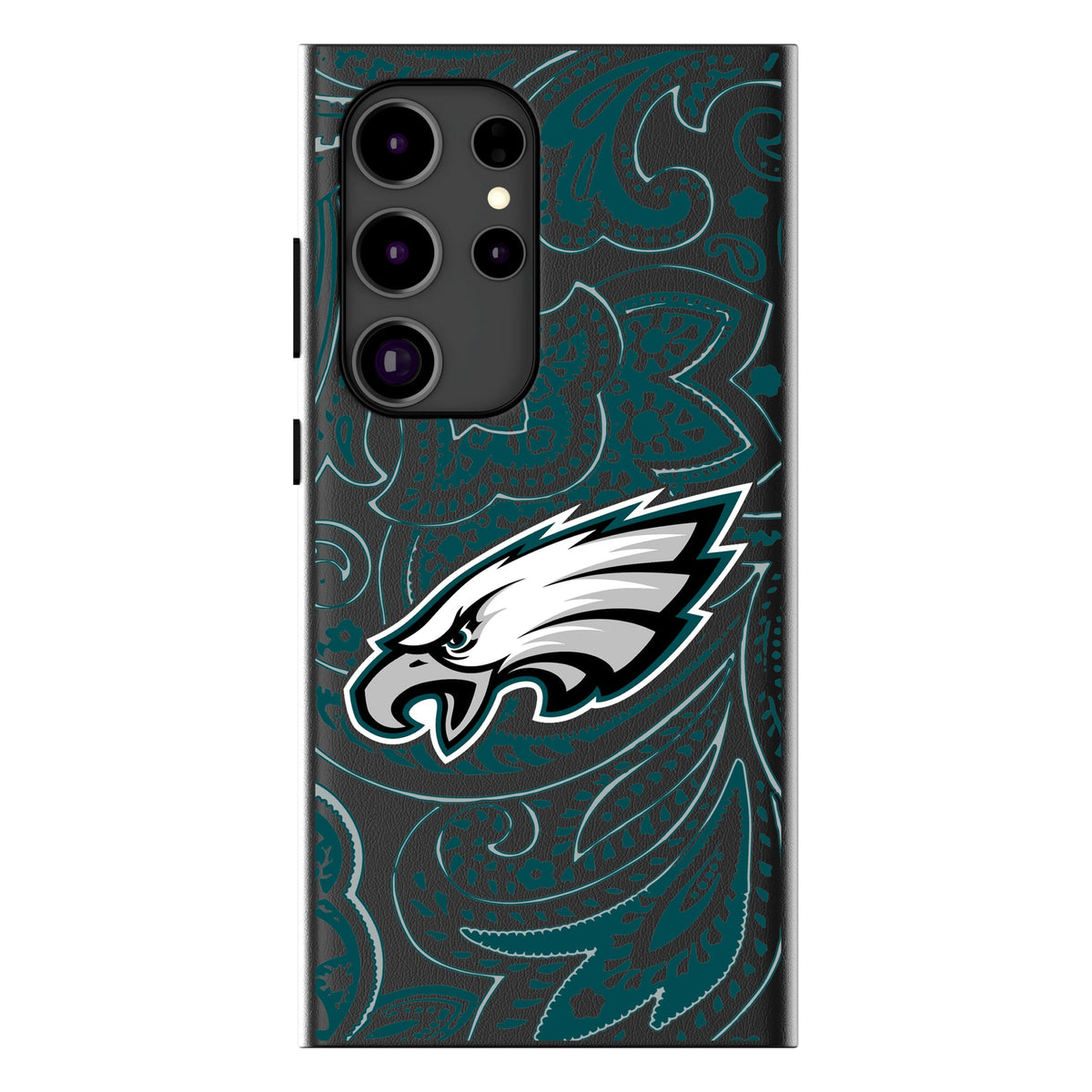 Philadelphia Eagles Paisley MagSafe Compatible Phone Case for Samsung Galaxy 16