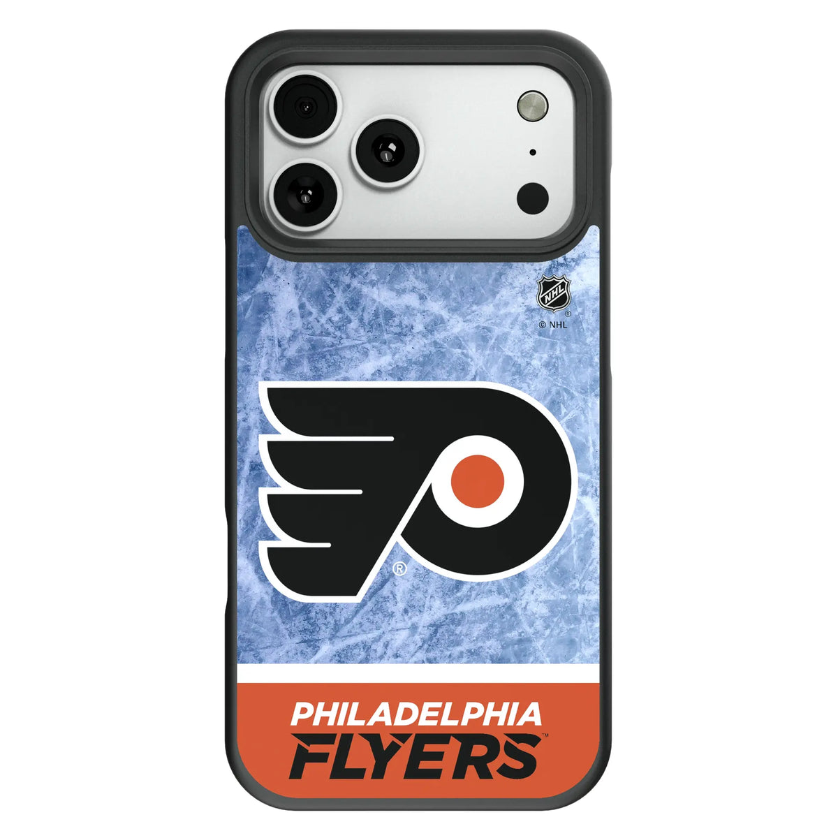 Philadelphia Flyers Ice Wordmark Bump Phone Case 13