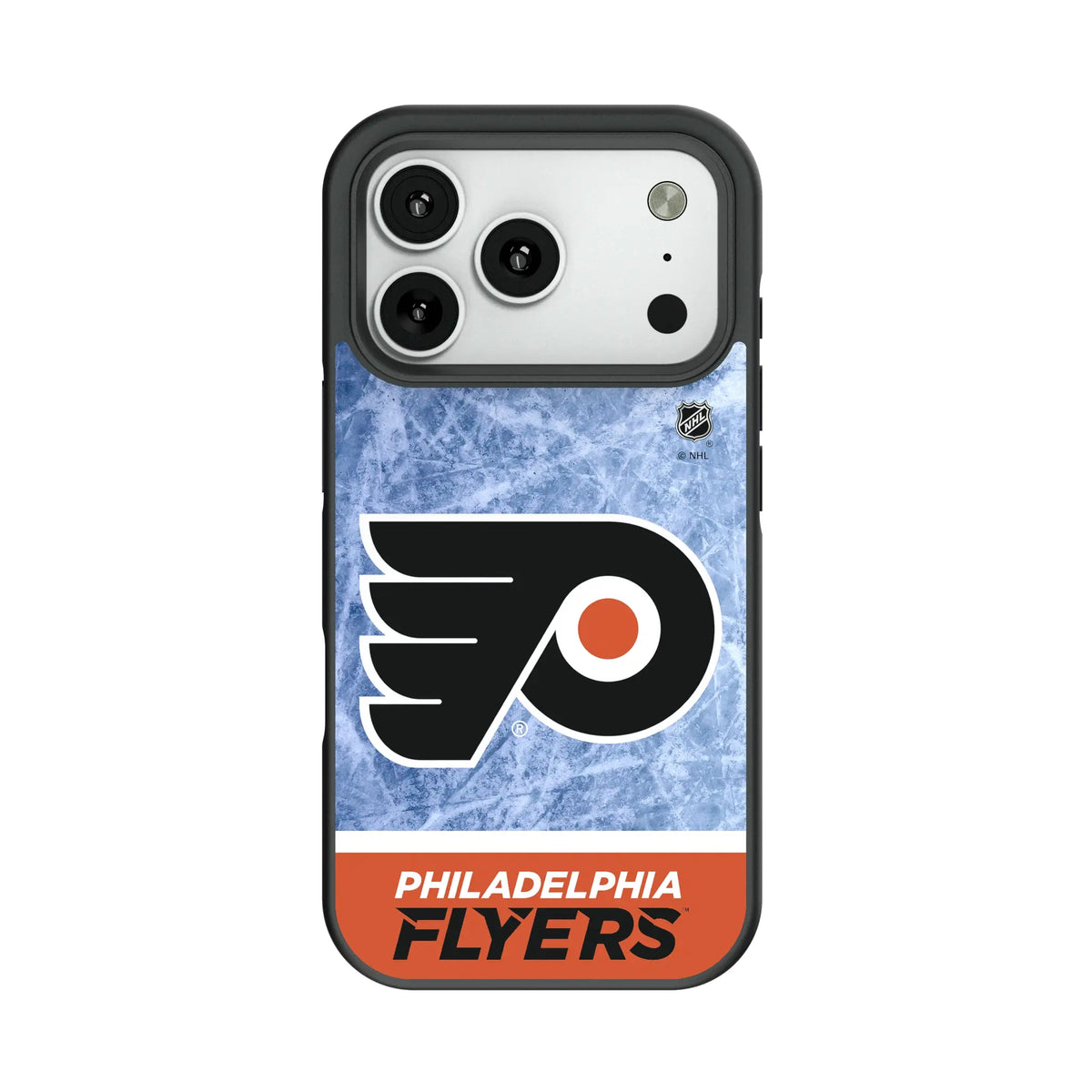 Philadelphia Flyers Ice Wordmark Bump Phone Case 12