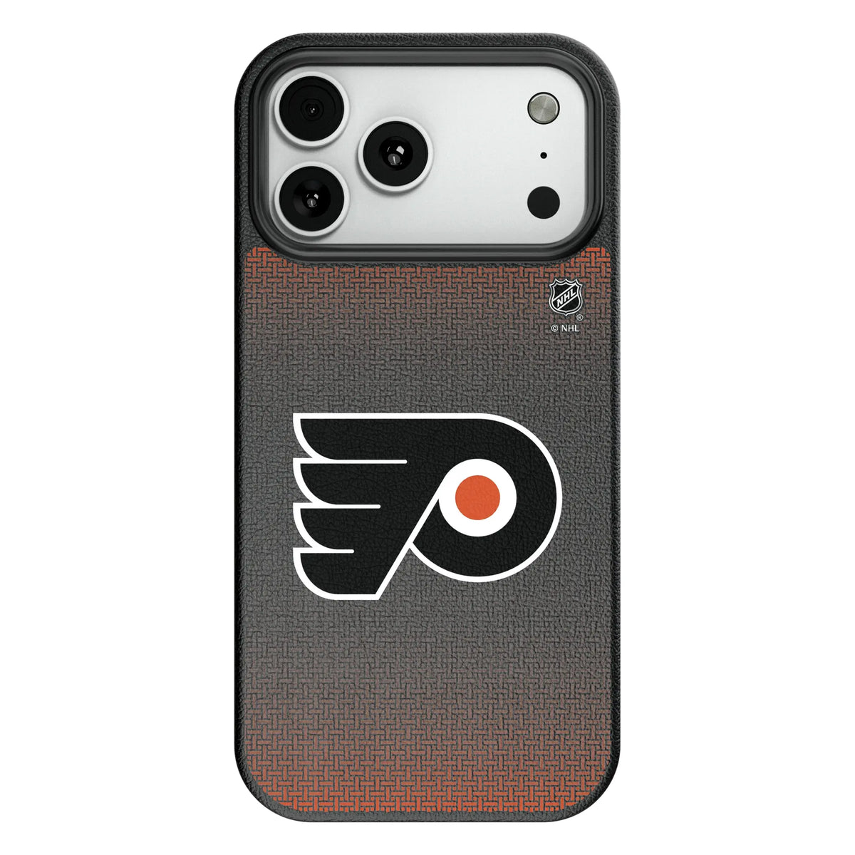 Philadelphia Flyers Linen MagSafe Compatible Phone Case for Apple iPhone 9