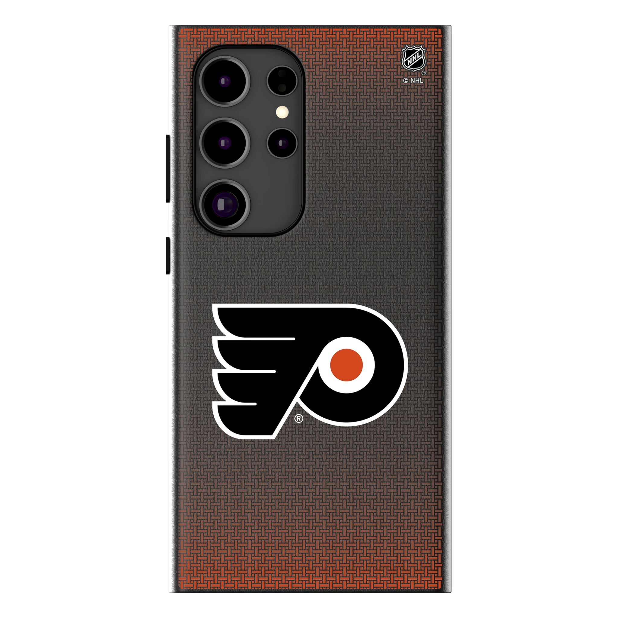 Philadelphia Flyers Linen MagSafe Compatible Phone Case for Samsung Galaxy 13