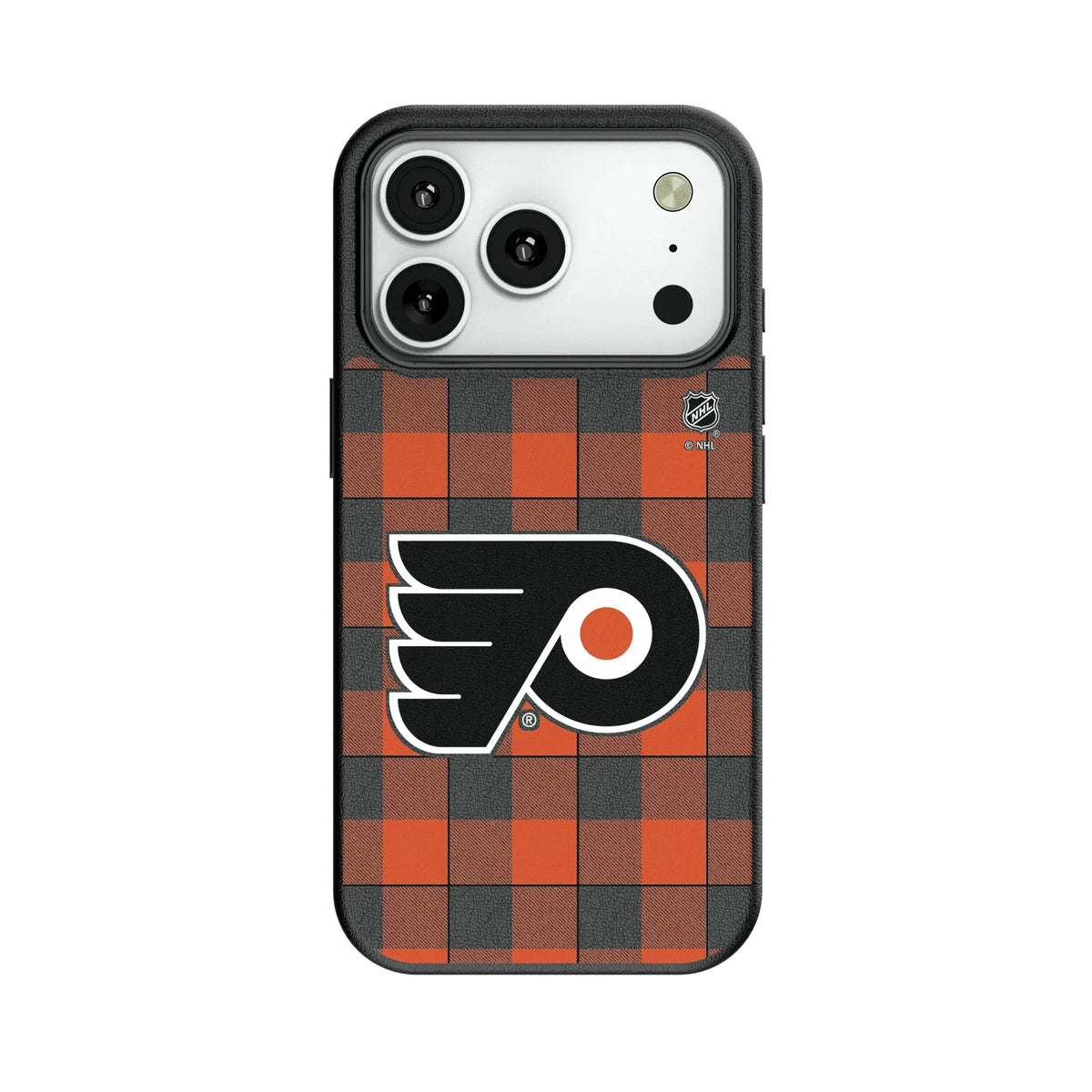 Philadelphia Flyers Plaid MagSafe Compatible Phone Case for Apple iPhone 11