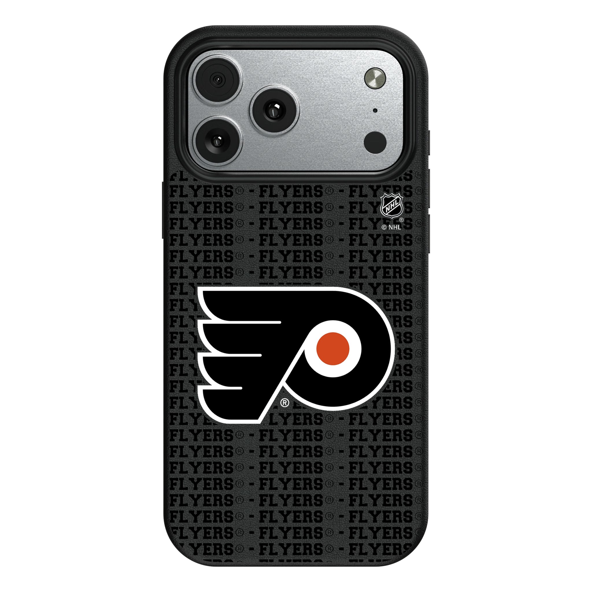 Philadelphia Flyers Text Backdrop MagSafe Compatible Phone Case for Apple iPhone 10