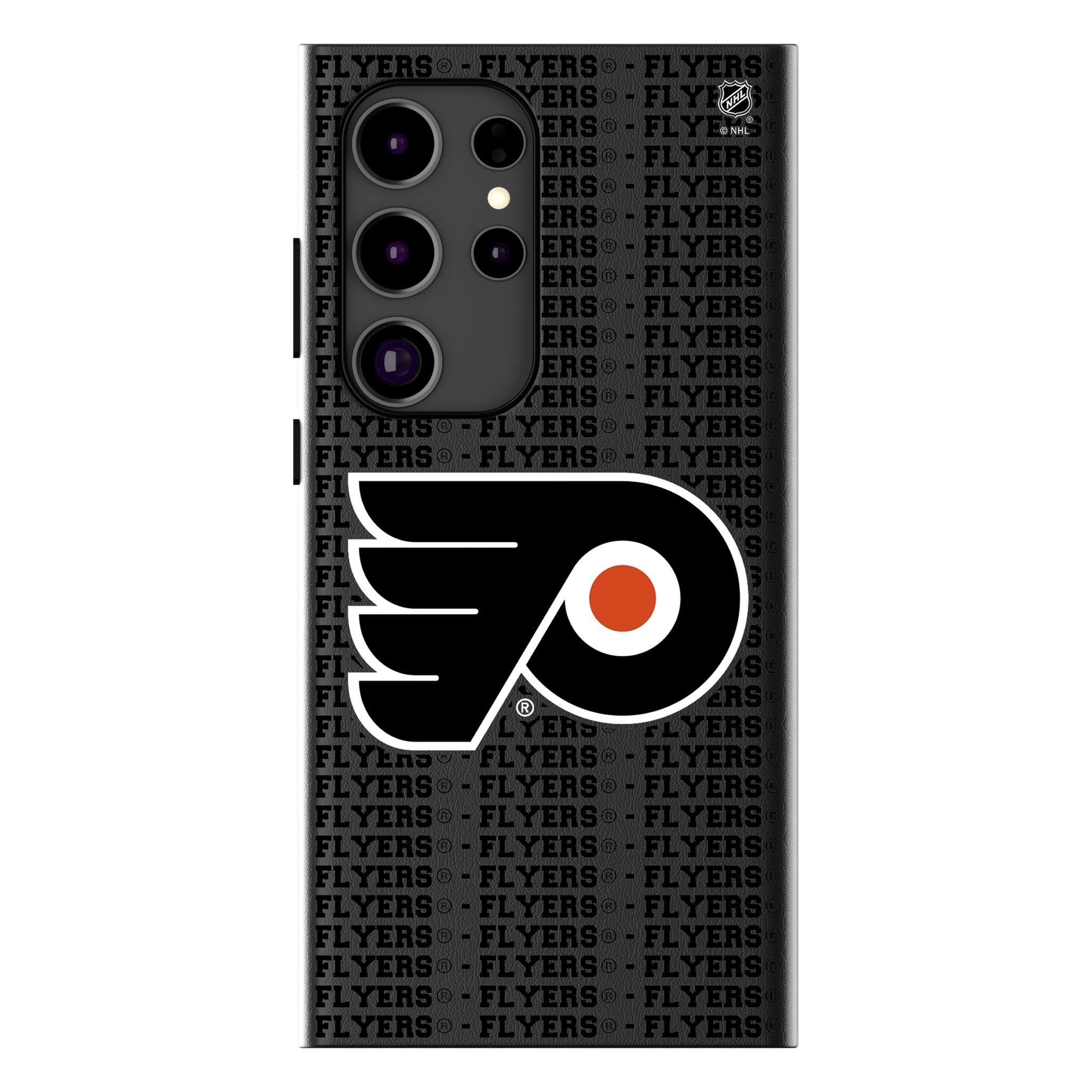 Philadelphia Flyers Text Backdrop MagSafe Compatible Phone Case for Samsung Galaxy 11