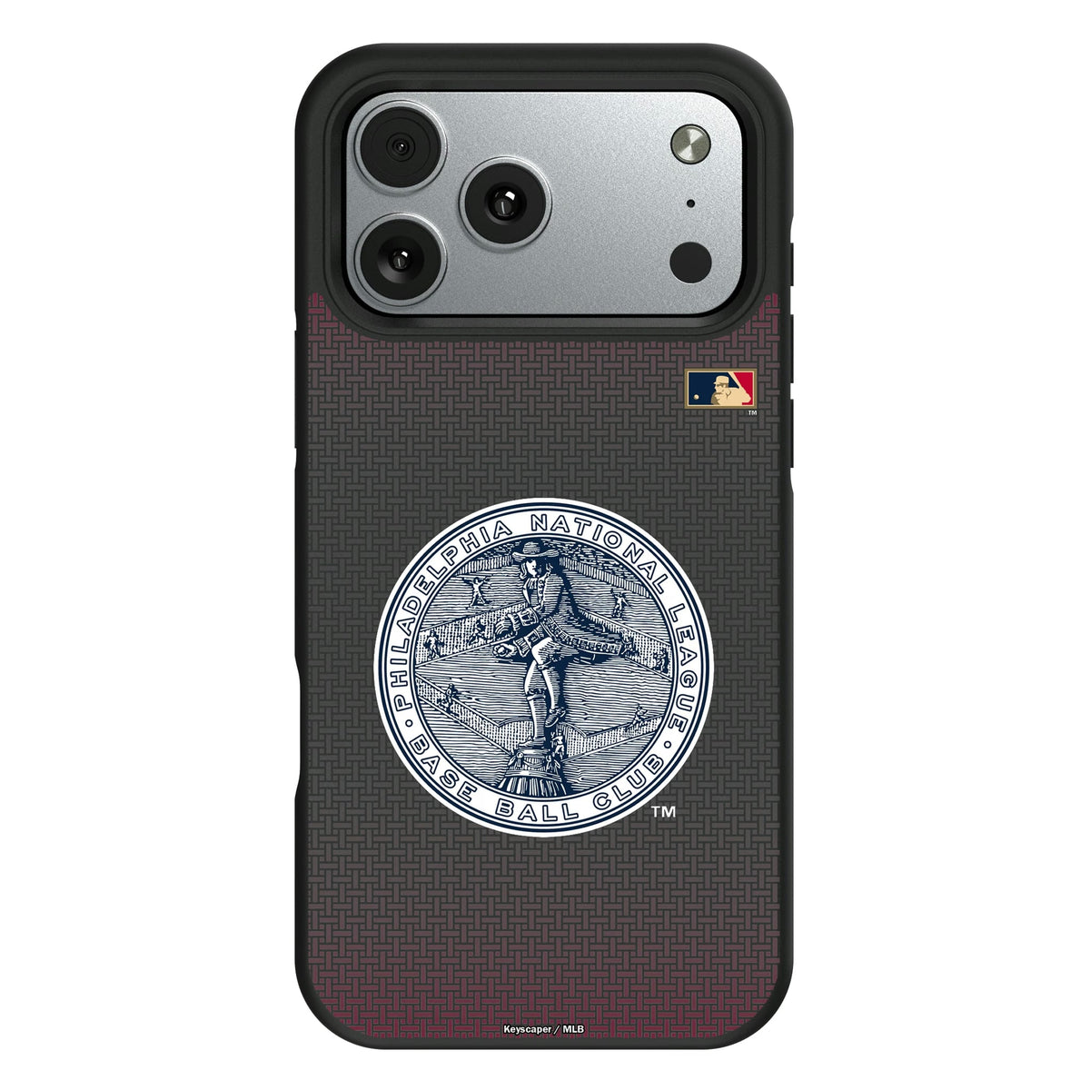 Philadelphia Phillies 1915-1943 - Cooperstown Collection Linen Bump Phone Case 9