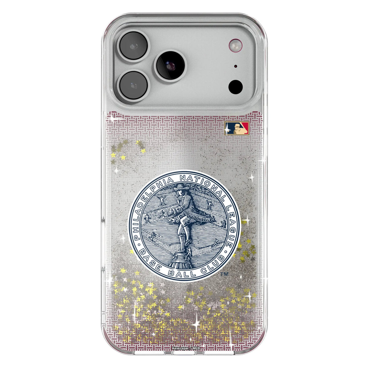 Philadelphia Phillies 1915-1943 - Cooperstown Collection Linen Glitter Phone Case 19