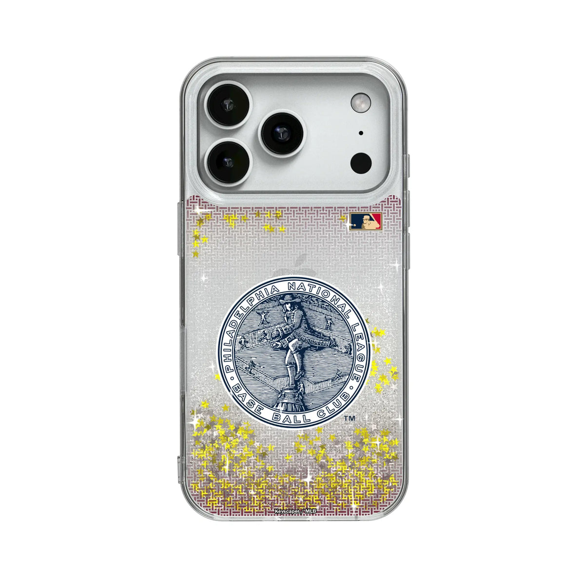 Philadelphia Phillies 1915-1943 - Cooperstown Collection Linen Glitter Phone Case 18