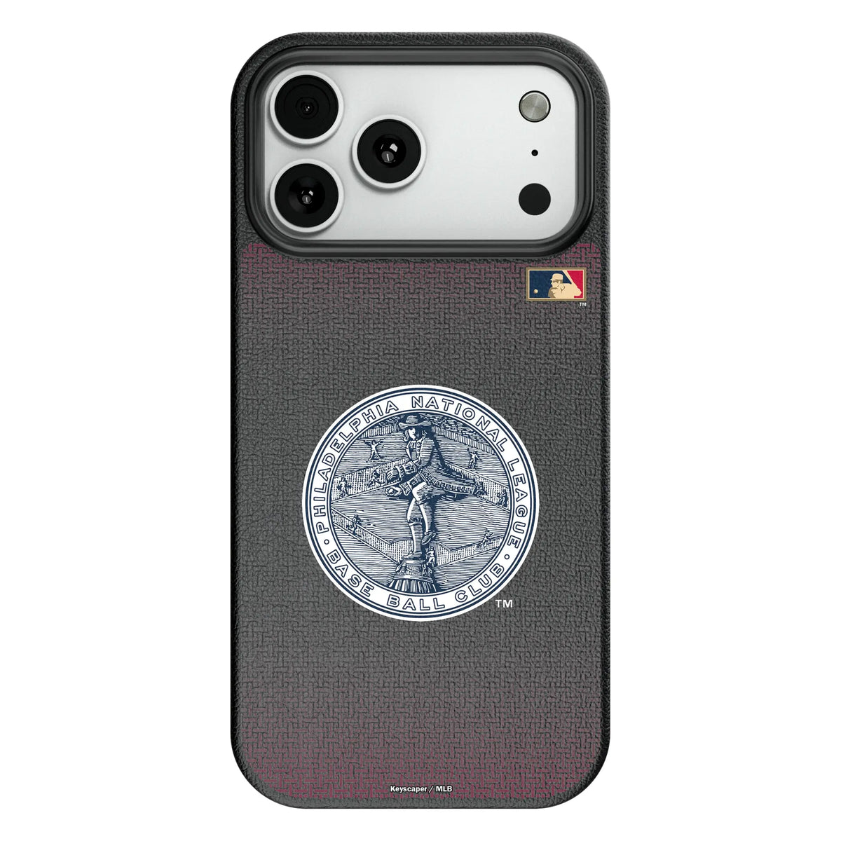 Philadelphia Phillies 1915-1943 - Cooperstown Collection Linen MagSafe Compatible Phone Case for Apple iPhone 8