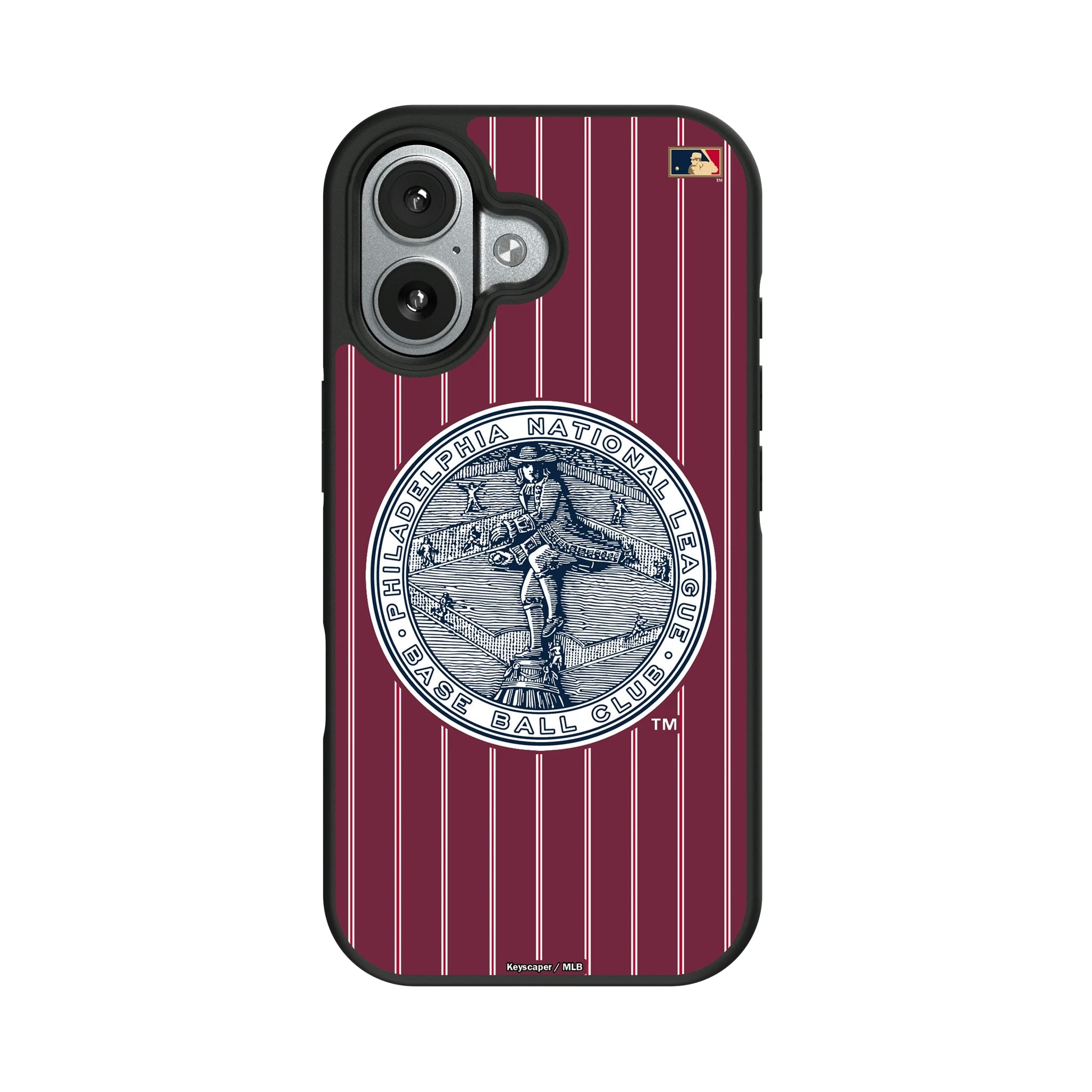 Philadelphia Phillies 1915-1943 - Cooperstown Collection Pinstripe Bump Phone Case 8