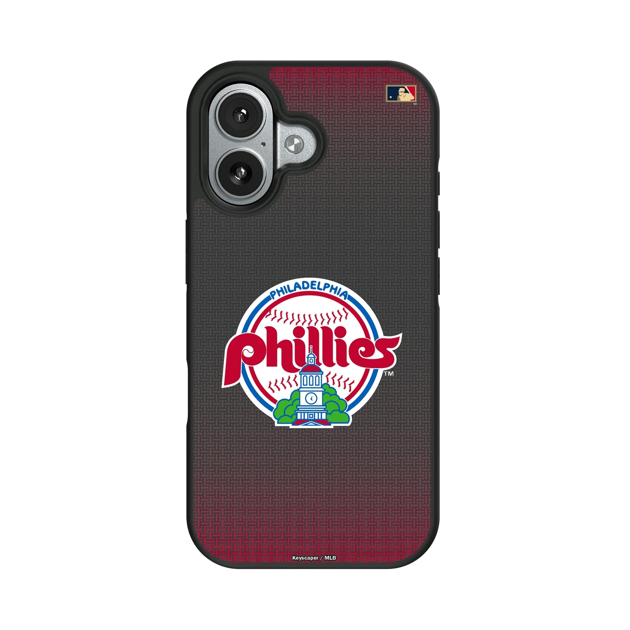 Philadelphia Phillies 1984-1991 - Cooperstown Collection Linen Bump Phone Case 8