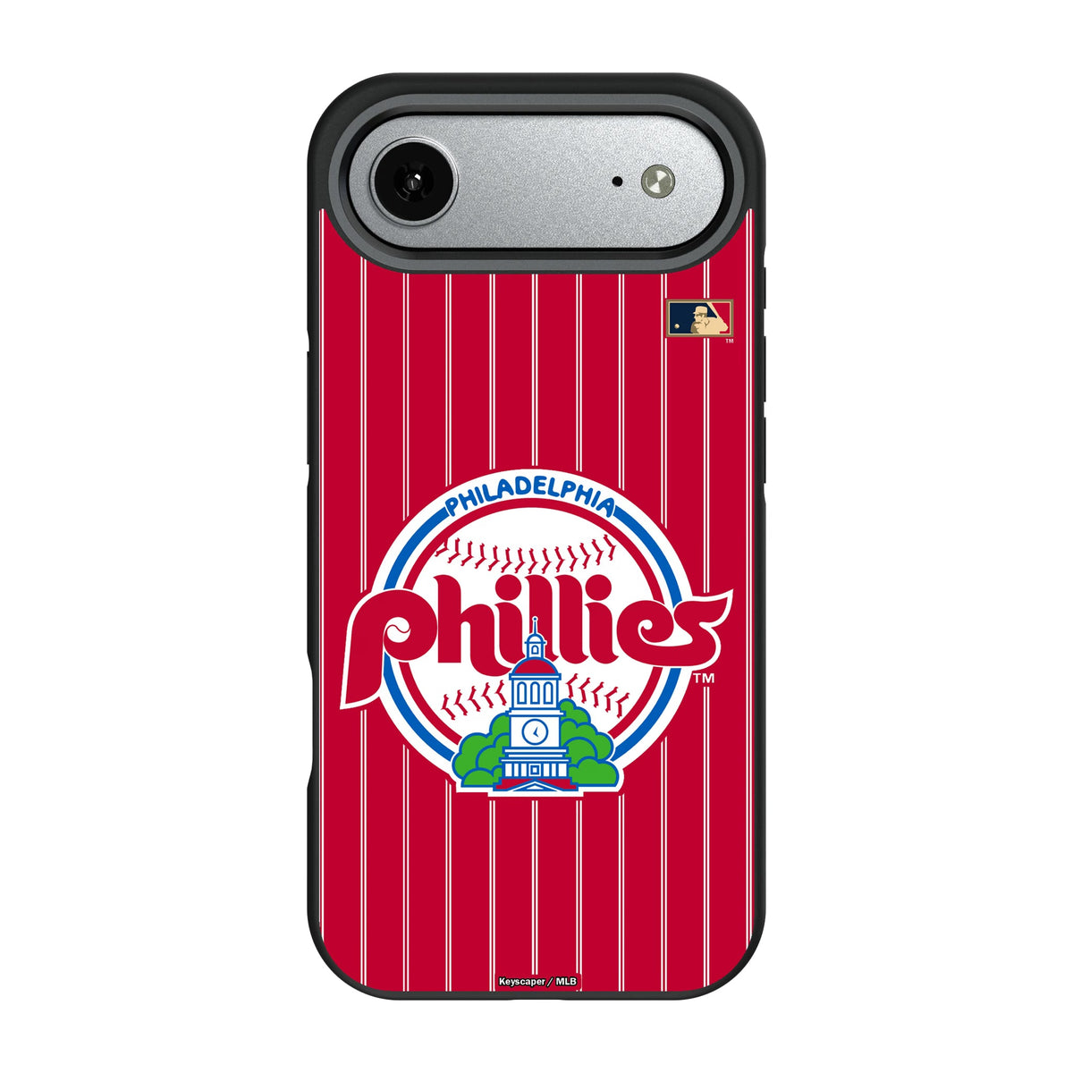 Philadelphia Phillies 1984-1991 - Cooperstown Collection Pinstripe Bump Phone Case 9
