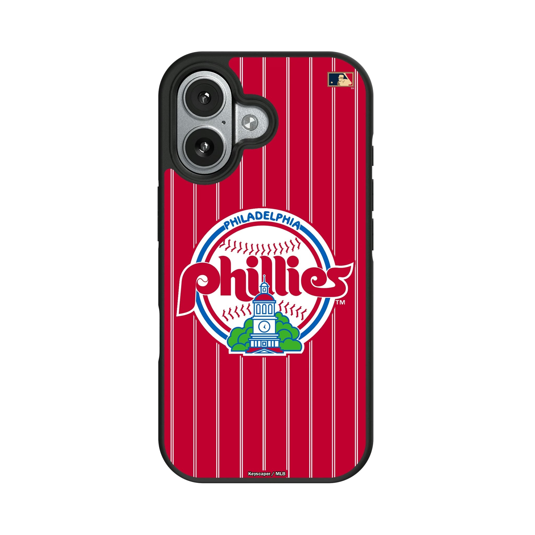 Philadelphia Phillies 1984-1991 - Cooperstown Collection Pinstripe Bump Phone Case 8