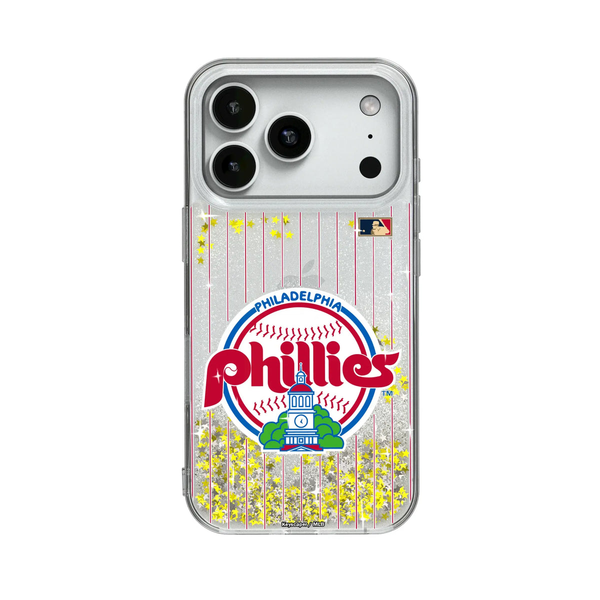 Philadelphia Phillies 1984-1991 - Cooperstown Collection Pinstripe Glitter Phone Case 19