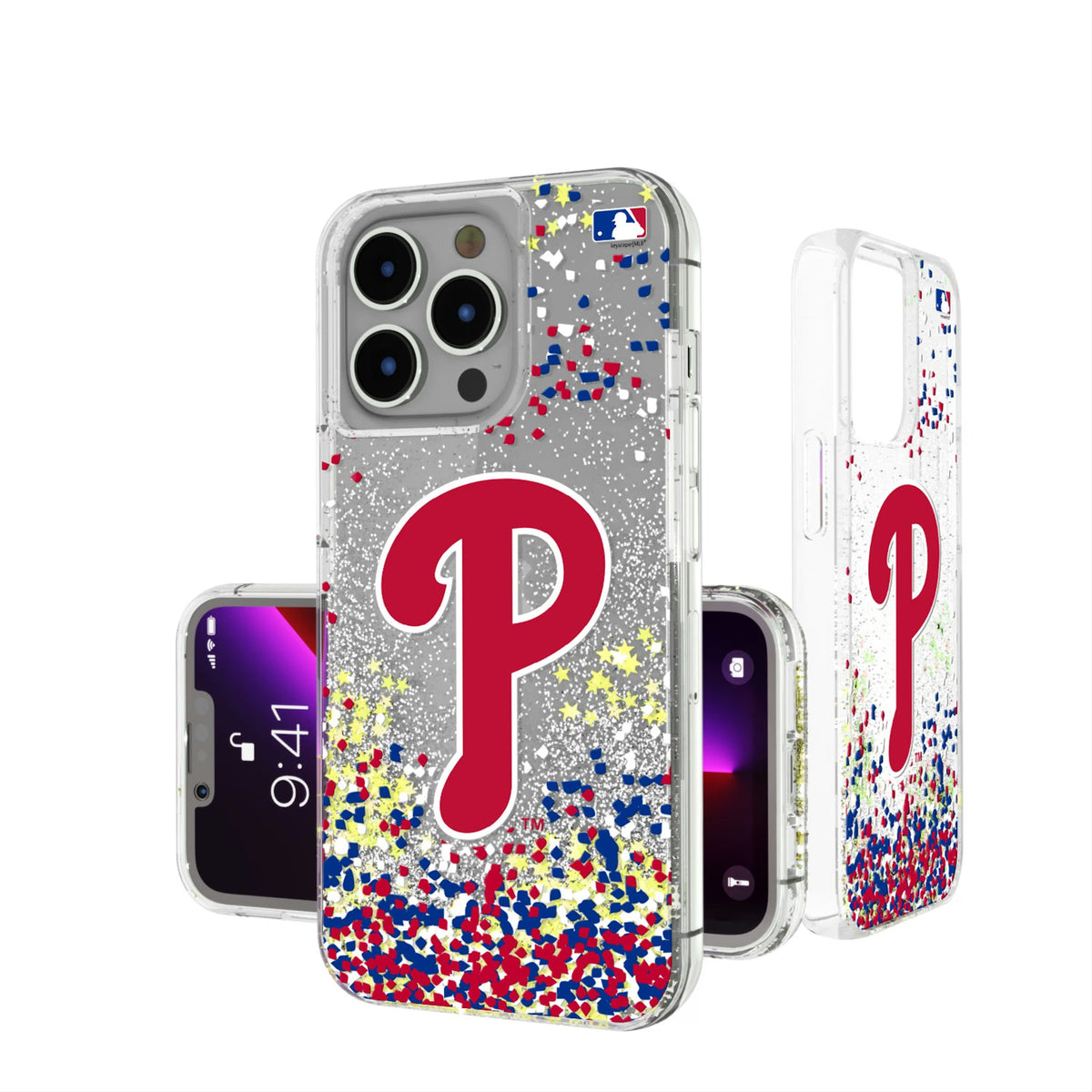 Philadelphia Phillies Confetti Glitter Phone Case 10