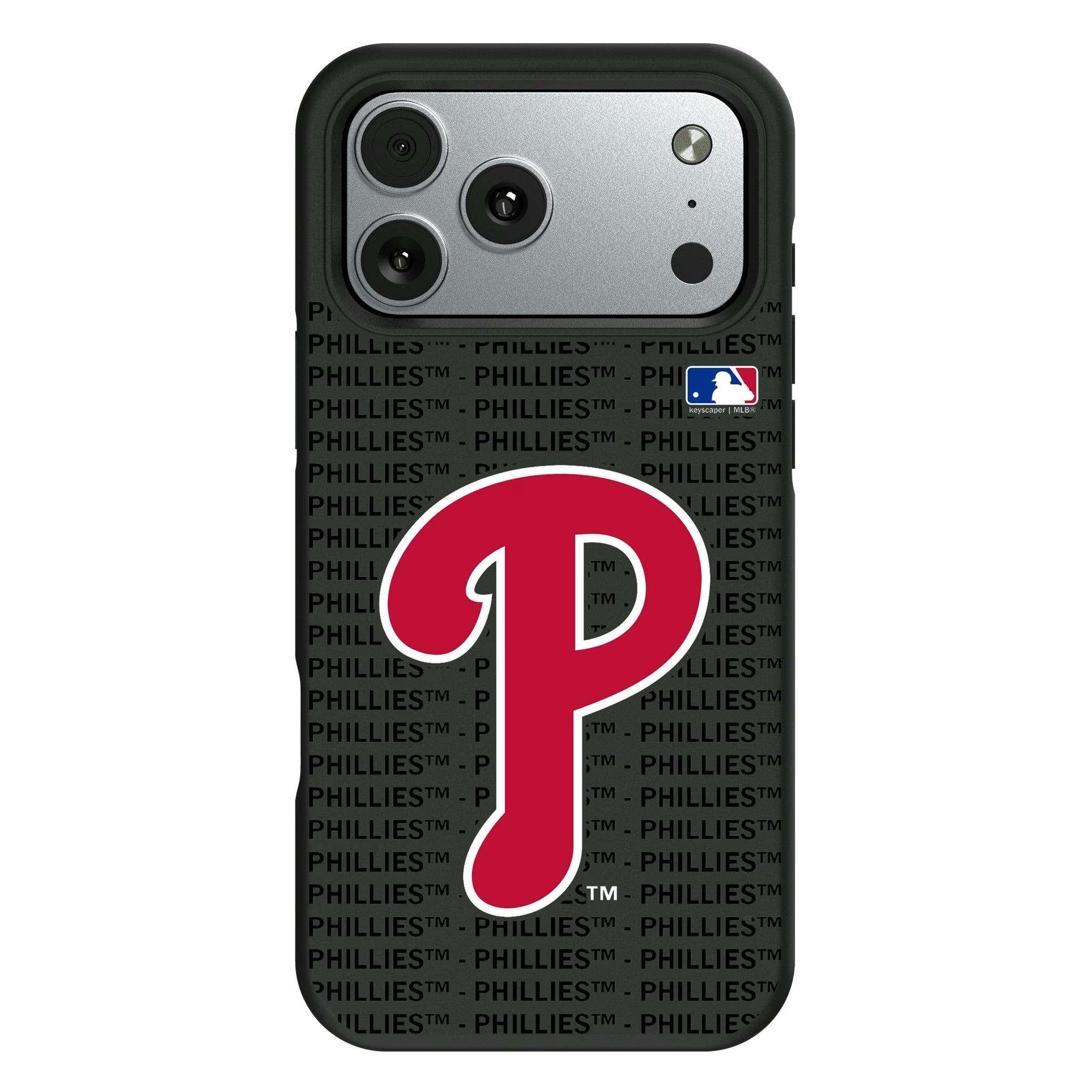 Philadelphia Phillies Text Backdrop Bump Phone Case 11