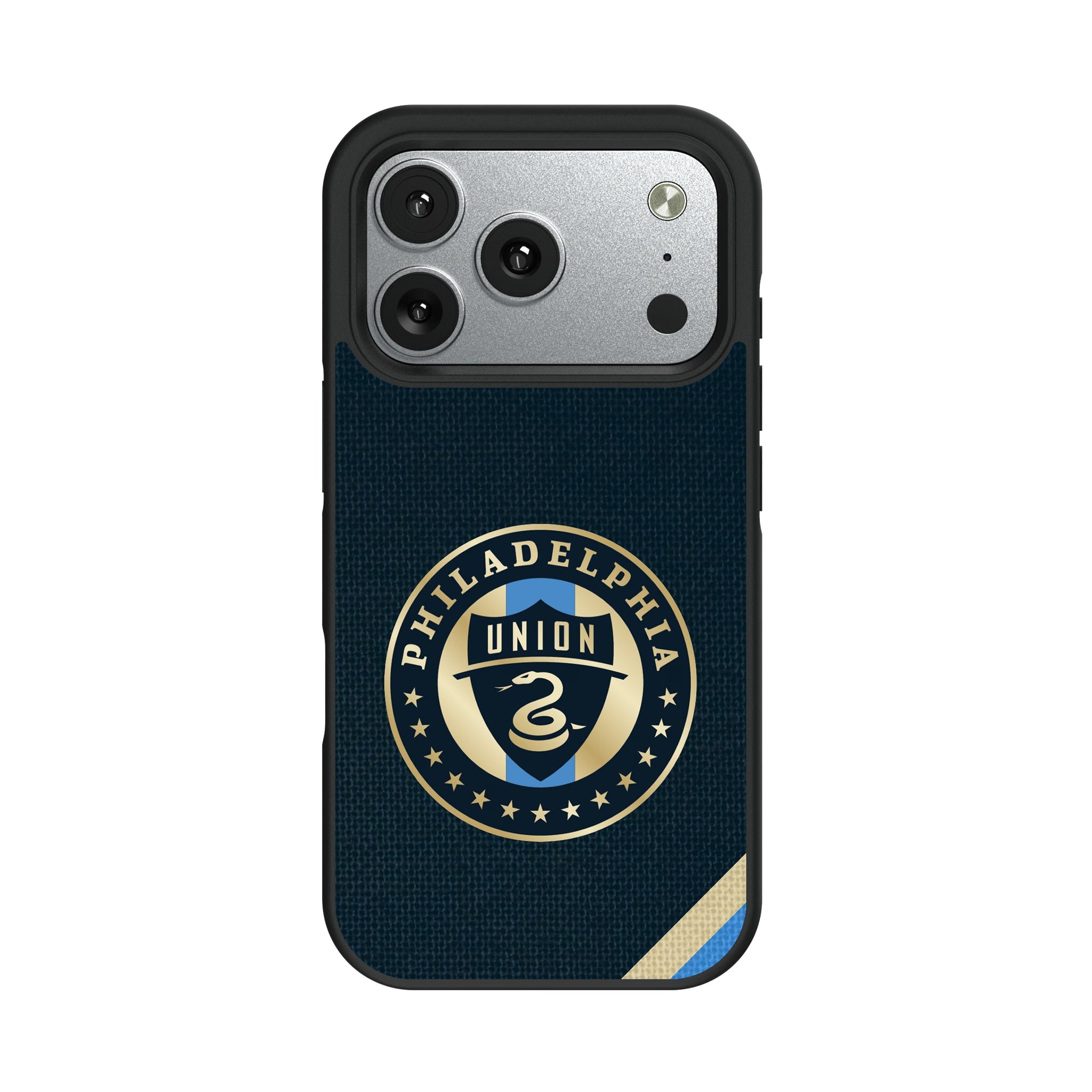 Philadelphia Union   Diagonal Stripe Bump Phone Case 10