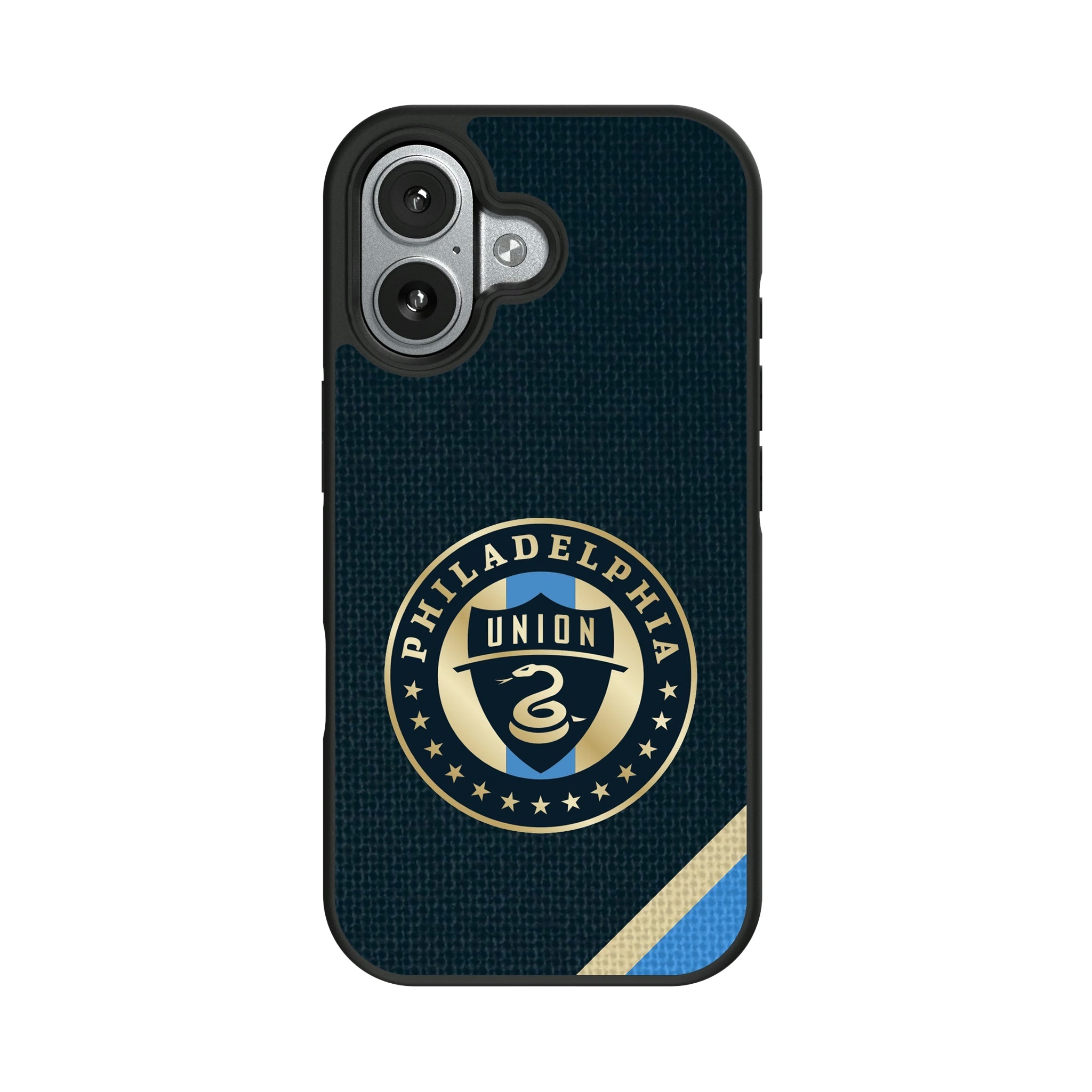 Philadelphia Union   Diagonal Stripe Bump Phone Case 8