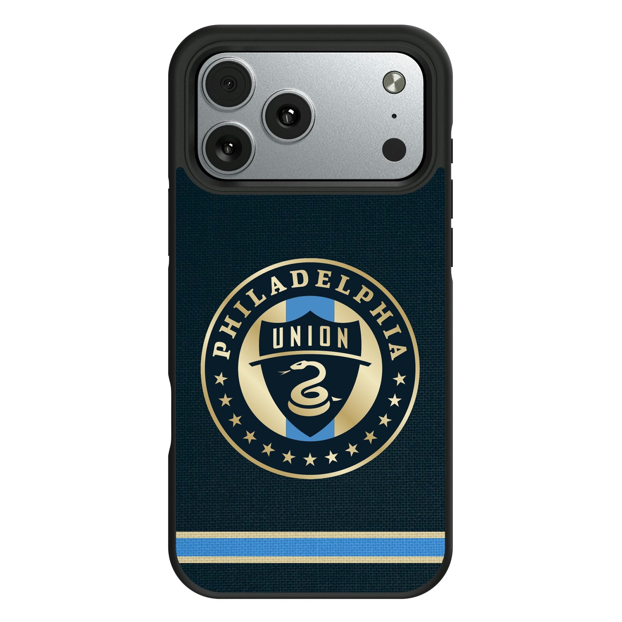 Philadelphia Union   Stripe Bump Phone Case 11